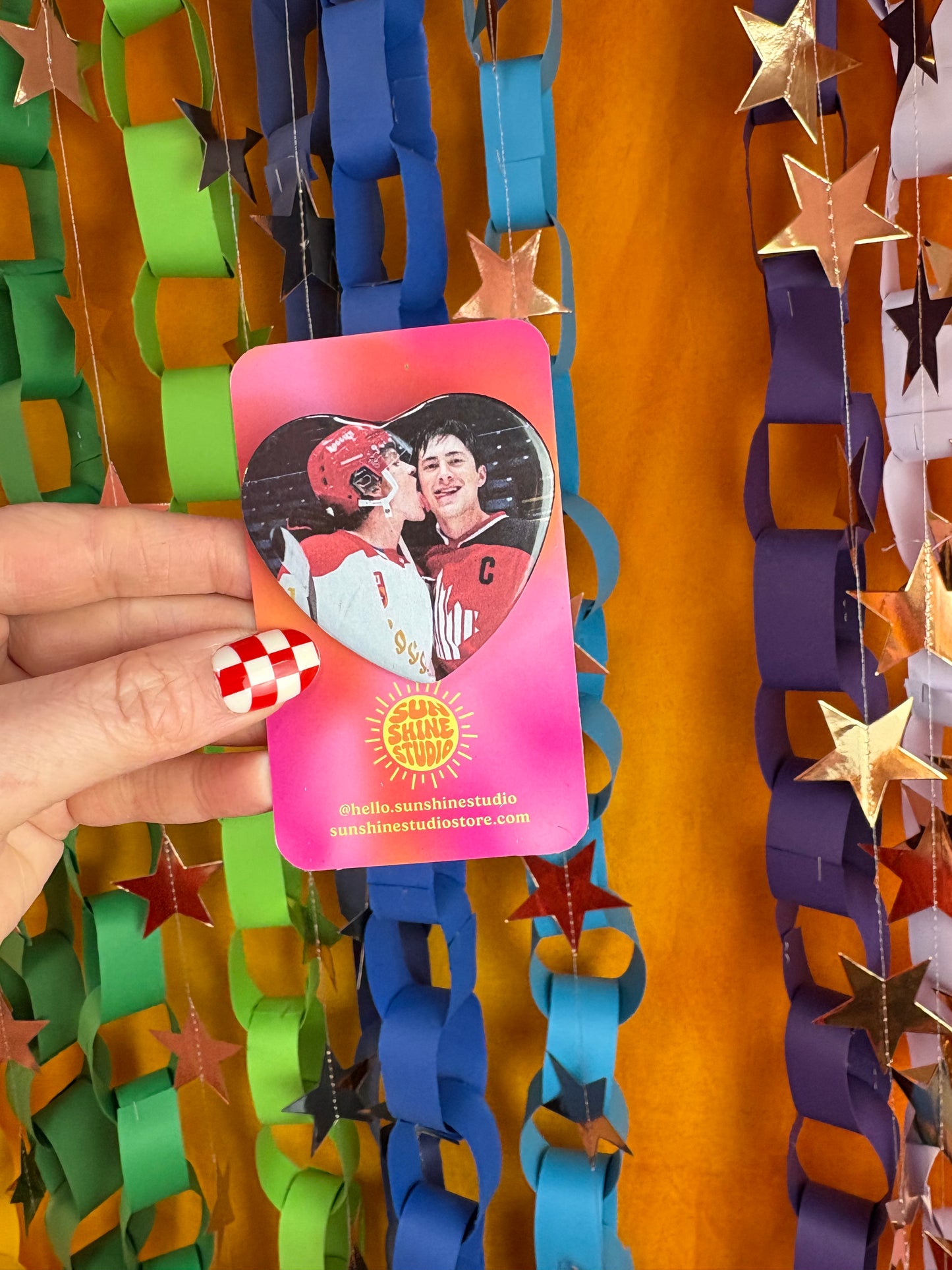 Ilya and Shane Tongue Pin