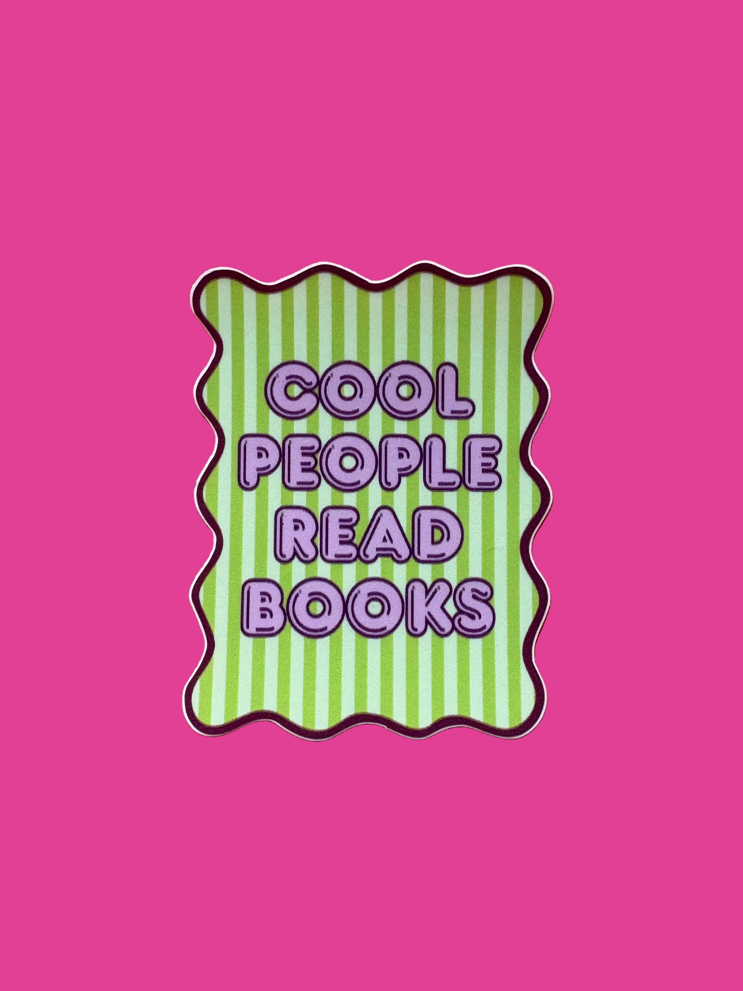 “Cool People Read Books” Sticker