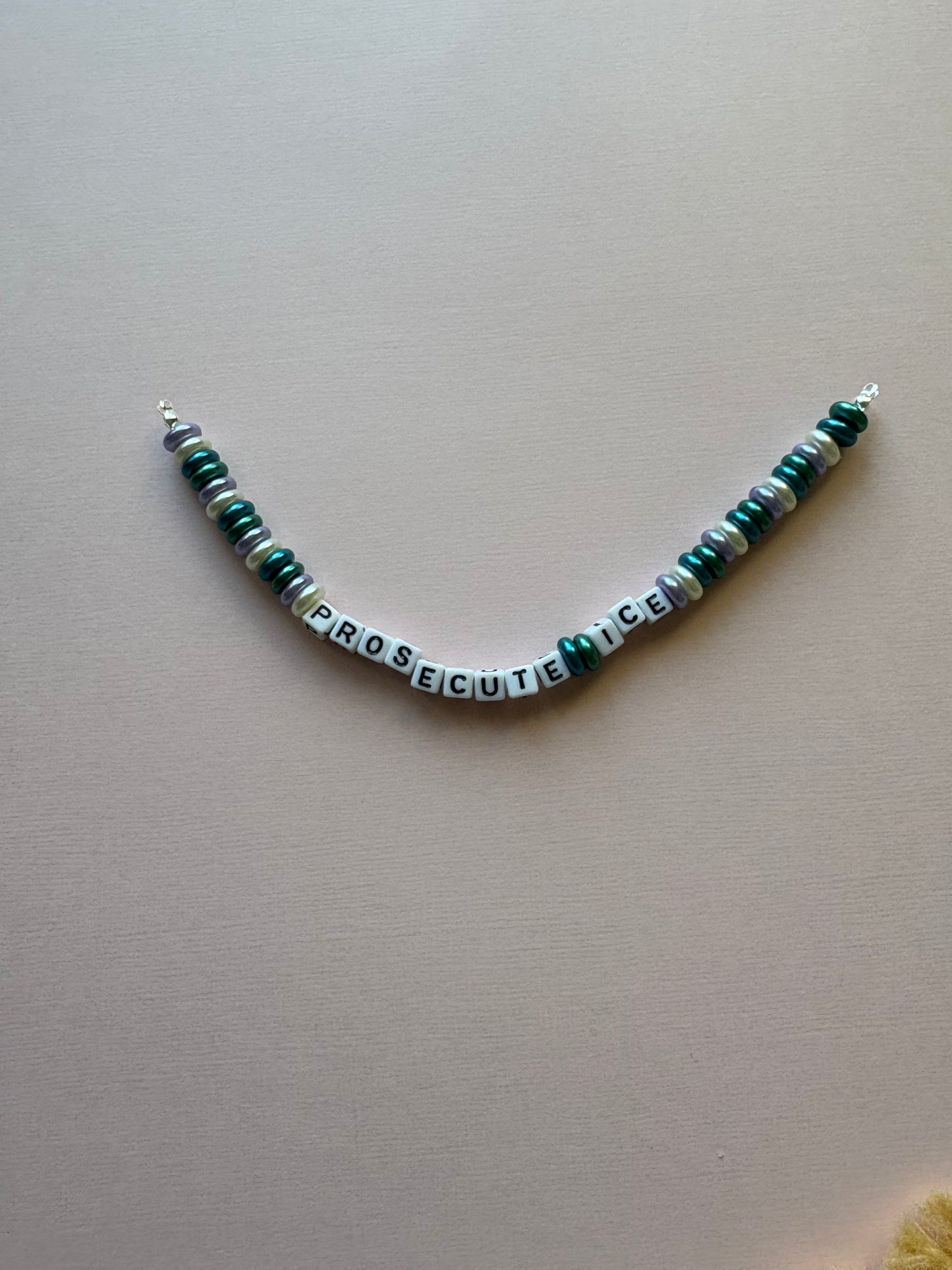 PROSECUTE ICE cool color beads phone charm or bracelet