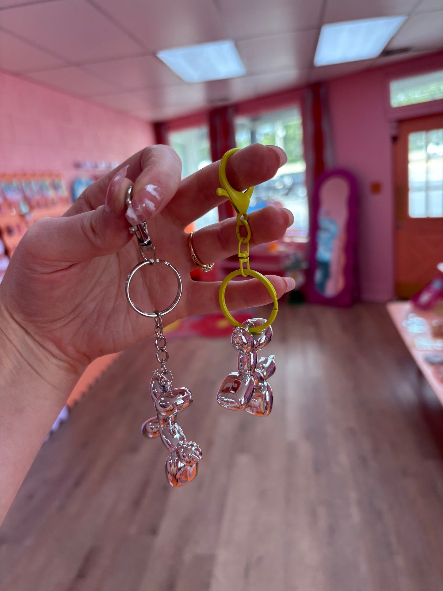 Balloon Animal Statement Keychain