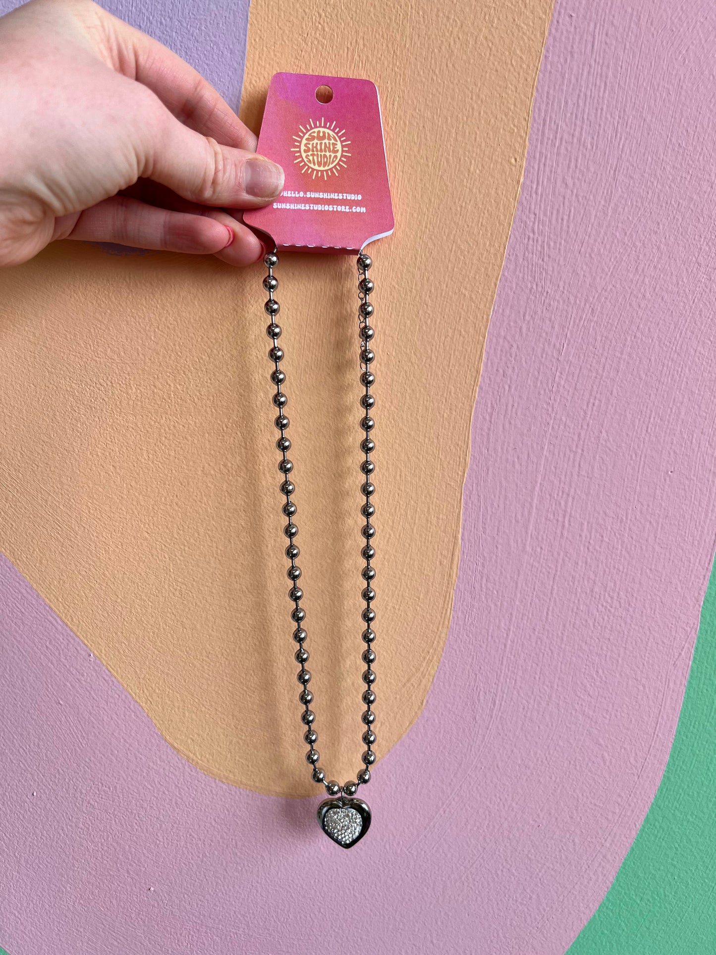 Super Chunky Heart Necklace
