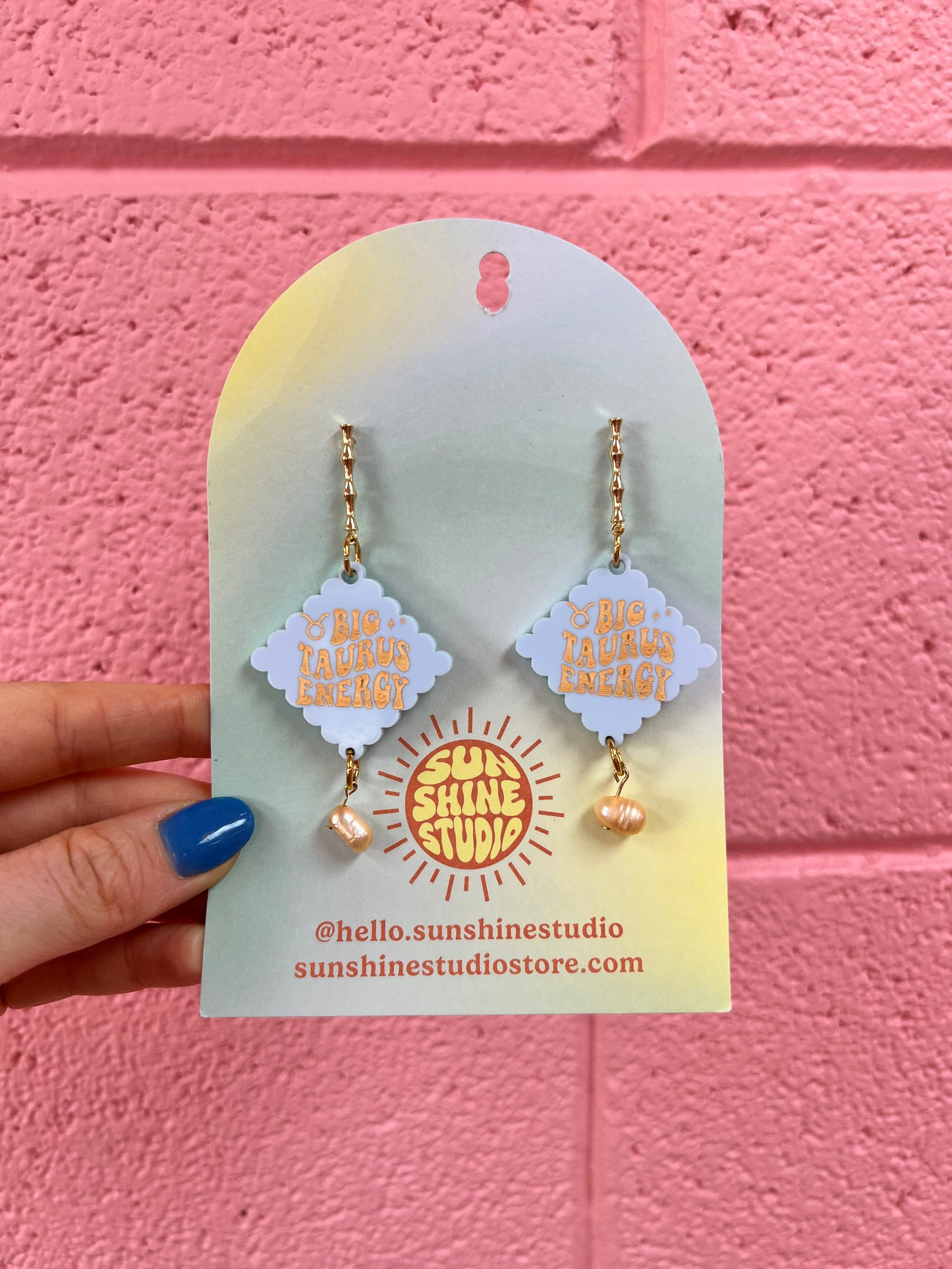 Sample Sale Zodiac Earrings