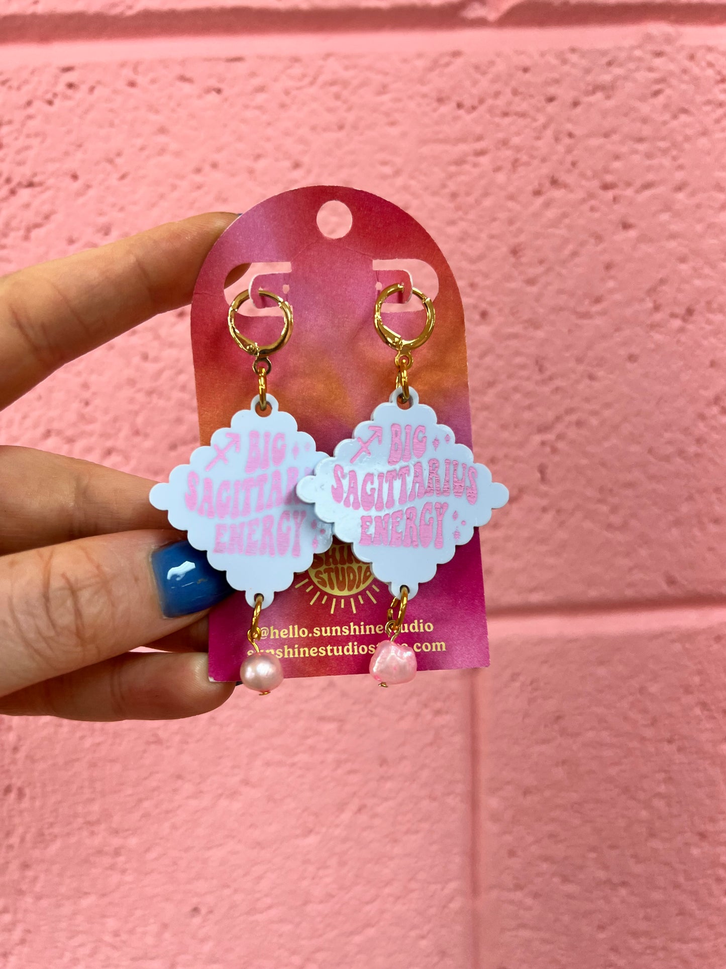Sample Sale Zodiac Earrings