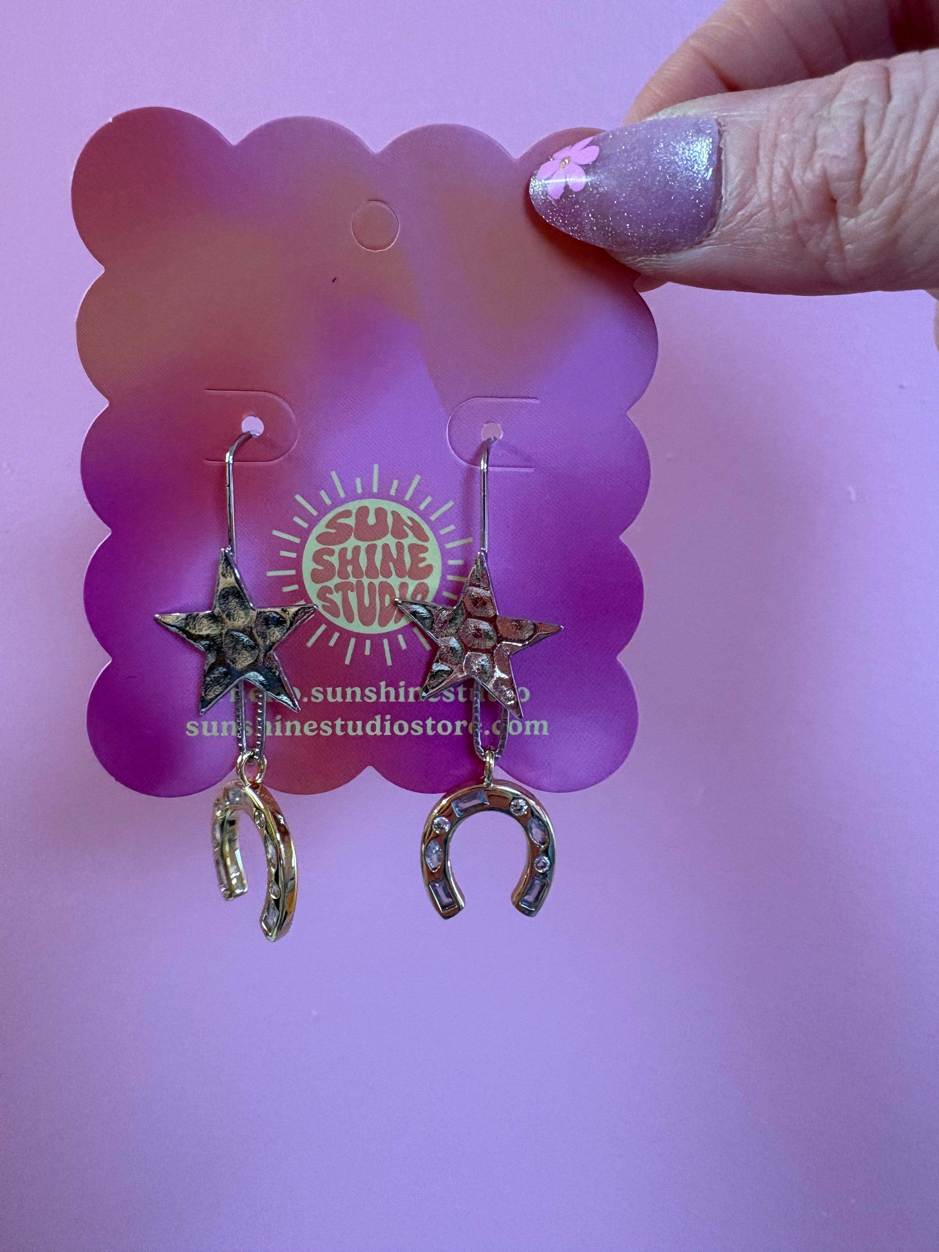 Lucky Star Earrings – Sunshine Studio