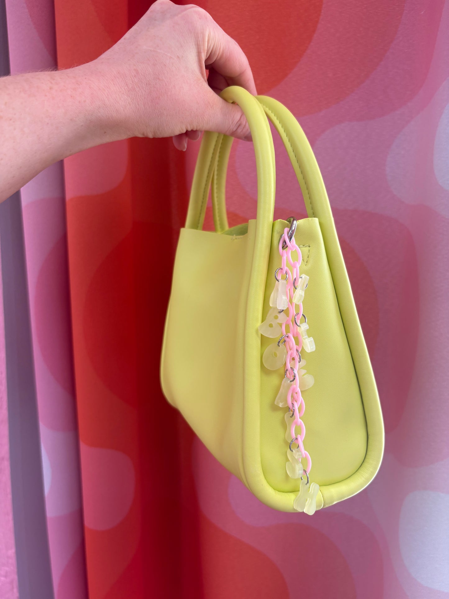 Abolish ICE acrylic bag charm 7”