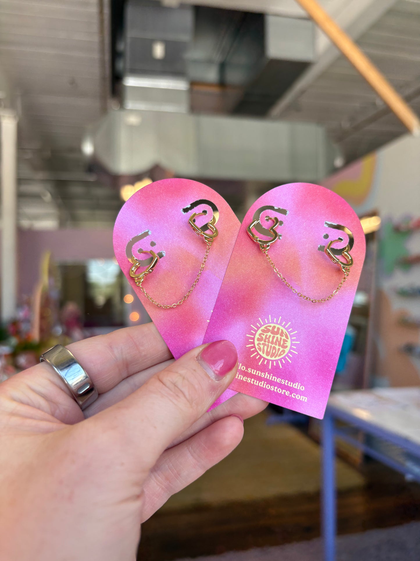 Double Piercing Earring (single)