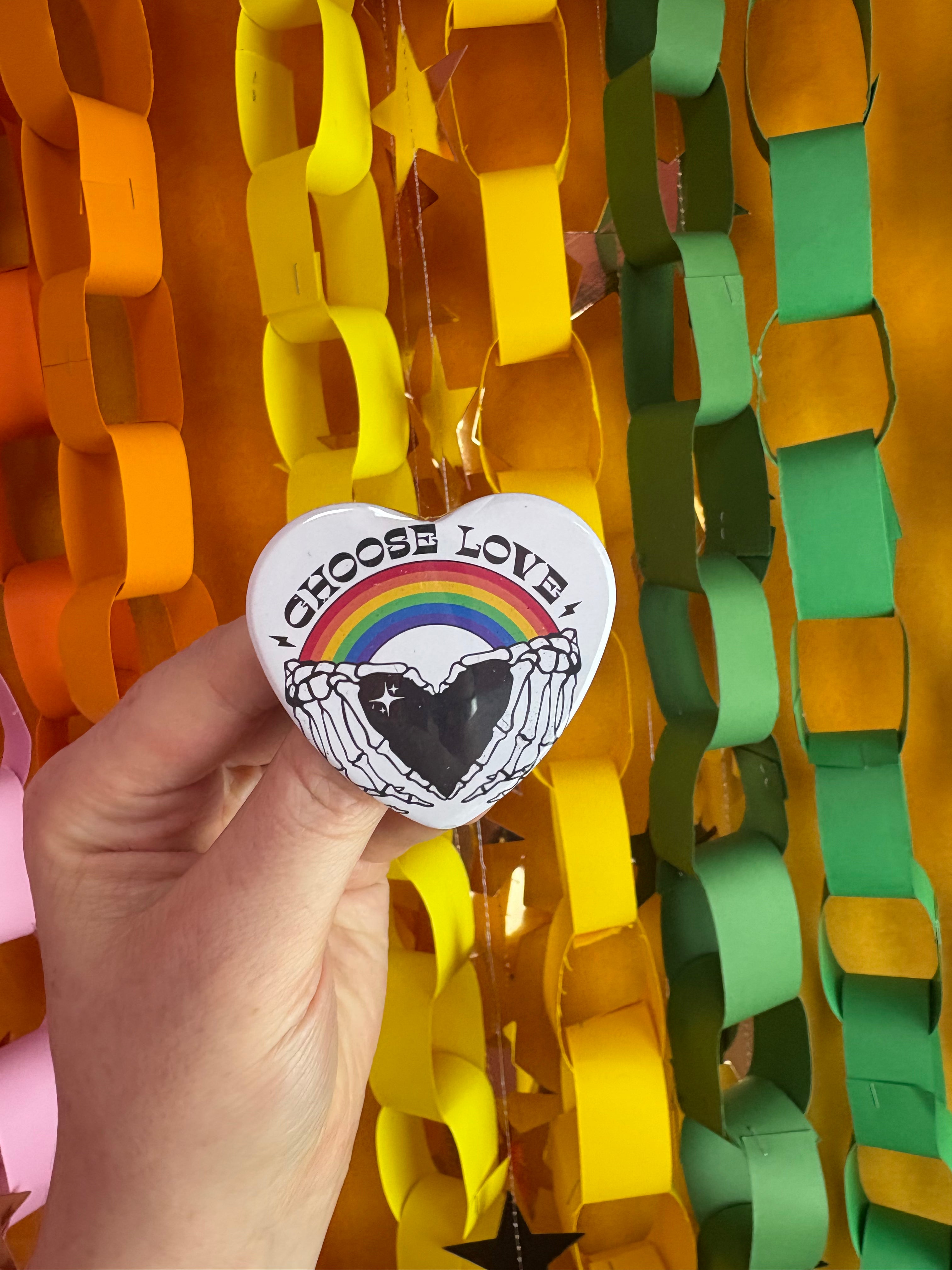 Choose Love Pin – Sunshine Studio