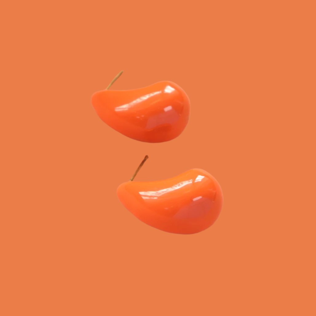 Haunt Couture - Colorful Tear Drop Titanium Earrings