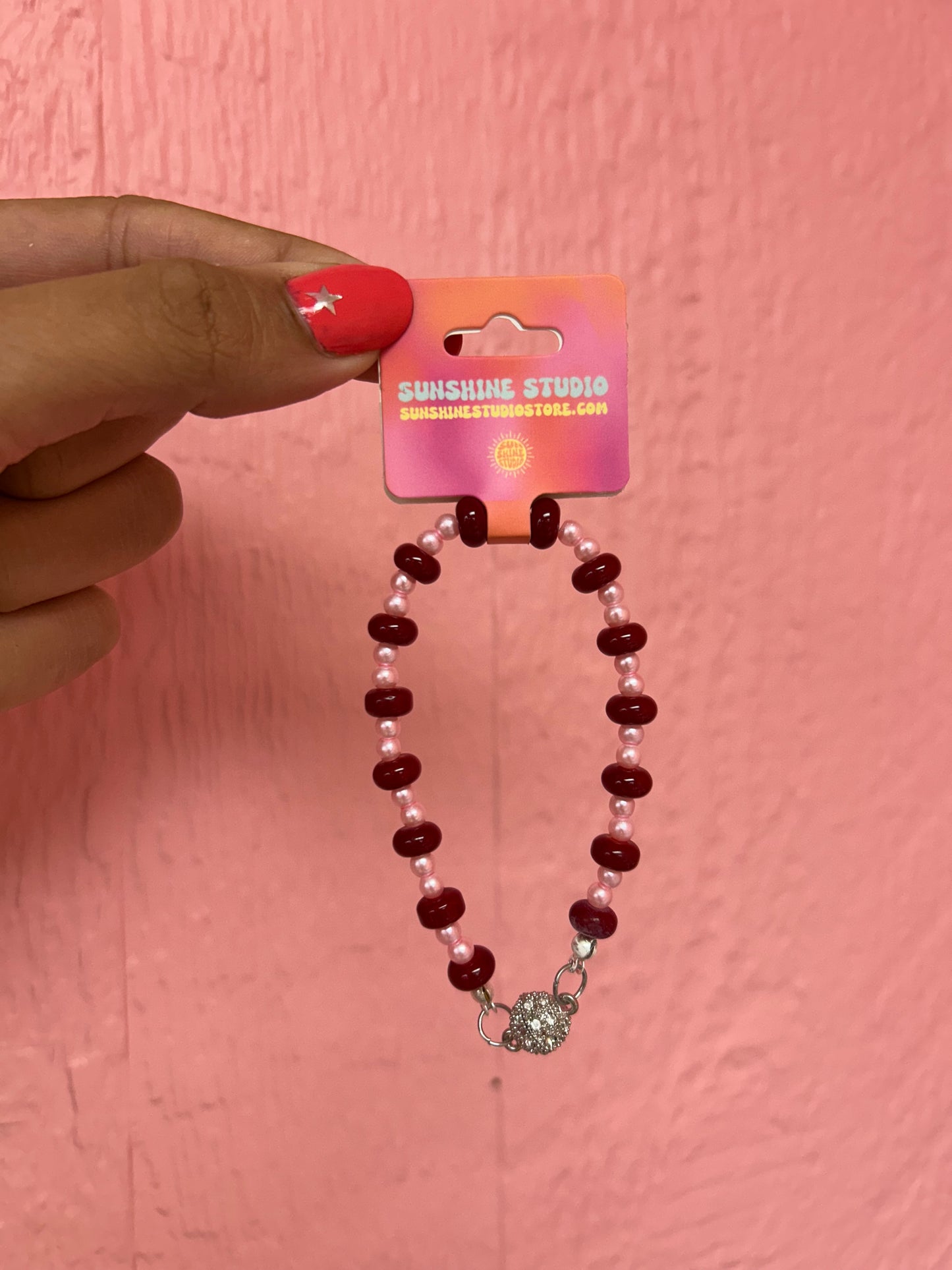 Sweetheart Beaded Bracelet