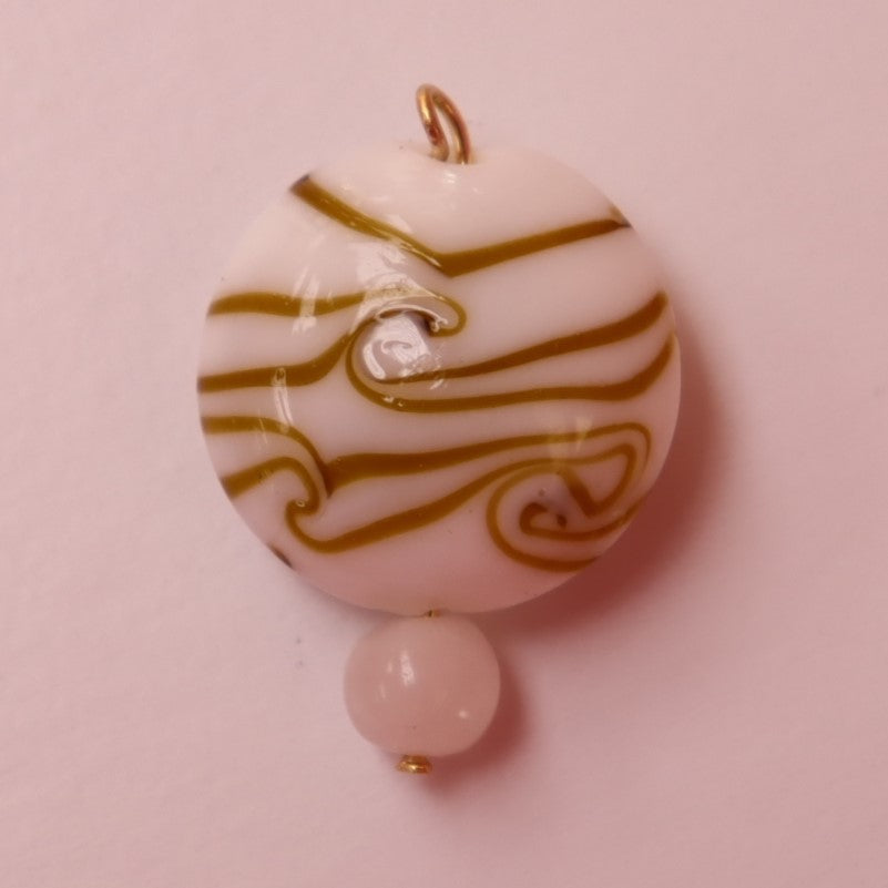 Gold Charms Cont. & Shells, Beaded Charms