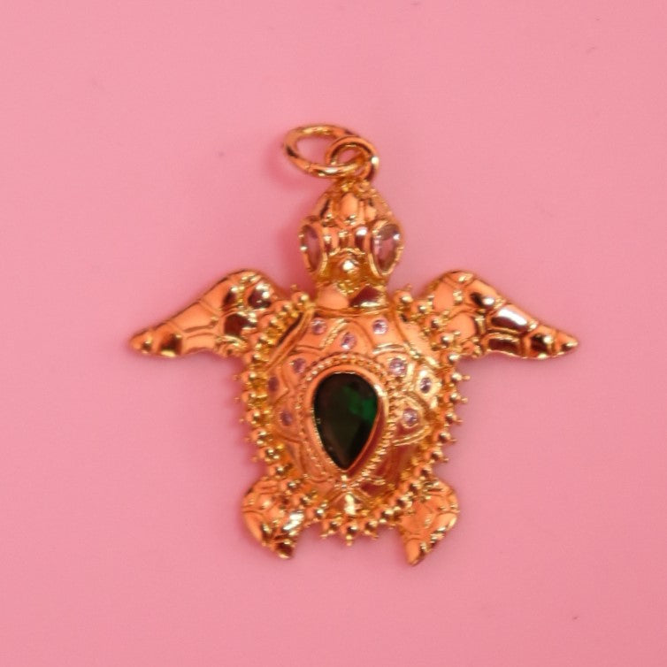Gold Charms Cont. & Shells, Beaded Charms