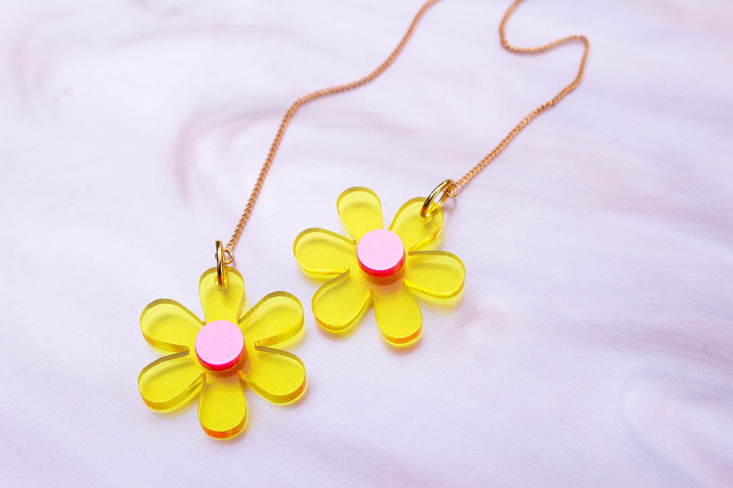 Floral Threader Earrings