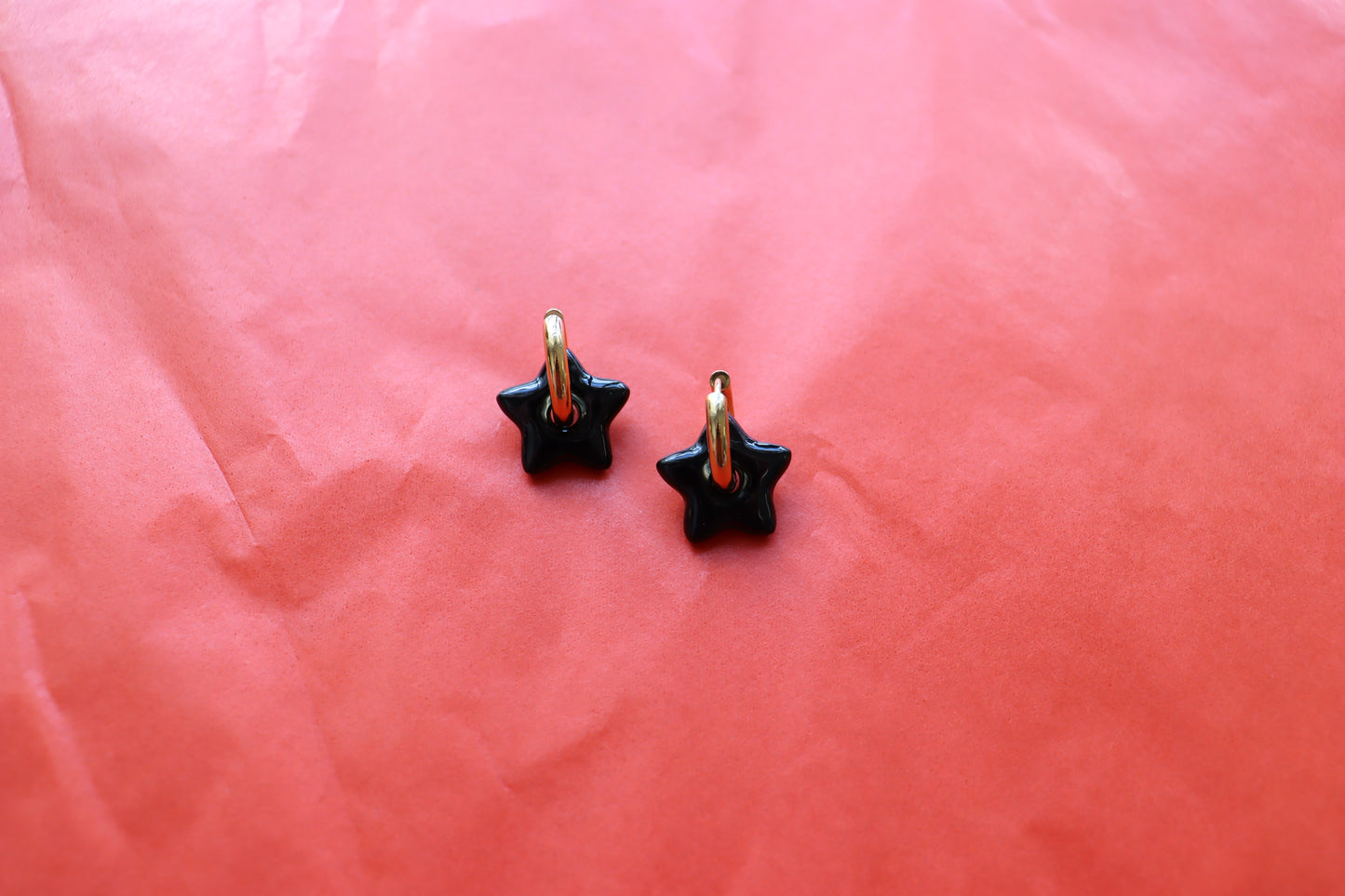 "Howl You Doing?" Titanium Hoop Earring