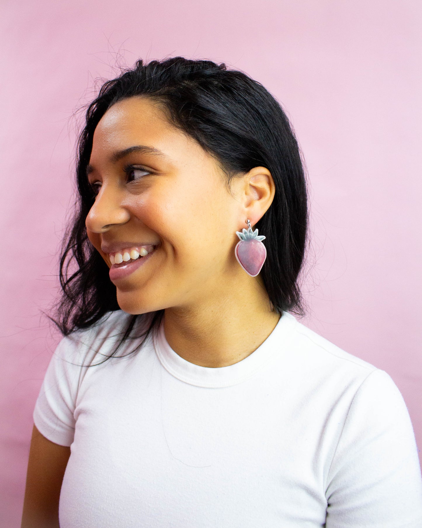 Sweet Strawberry Earrings