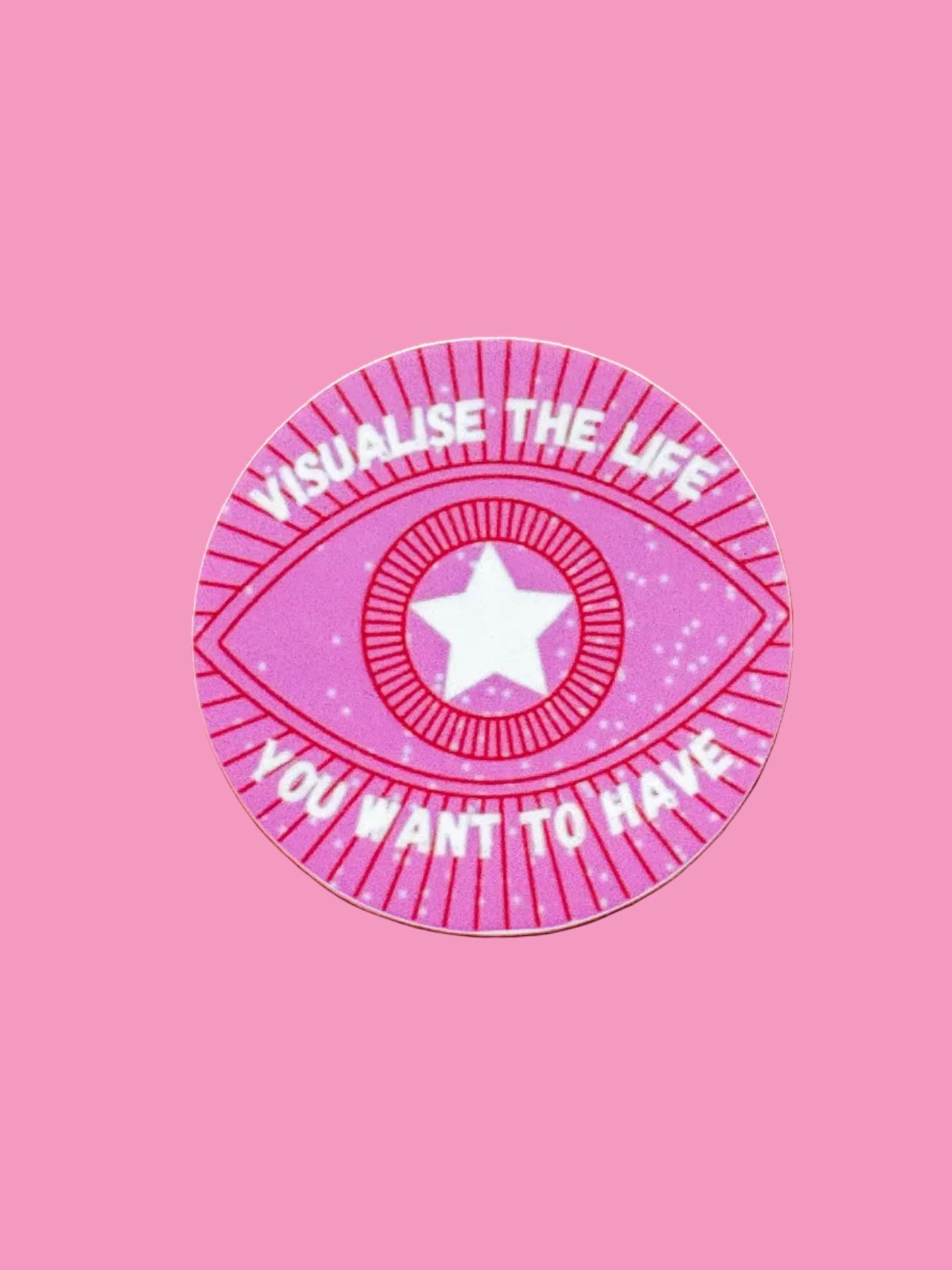 *SALE* Blurry Visualize Life Sticker