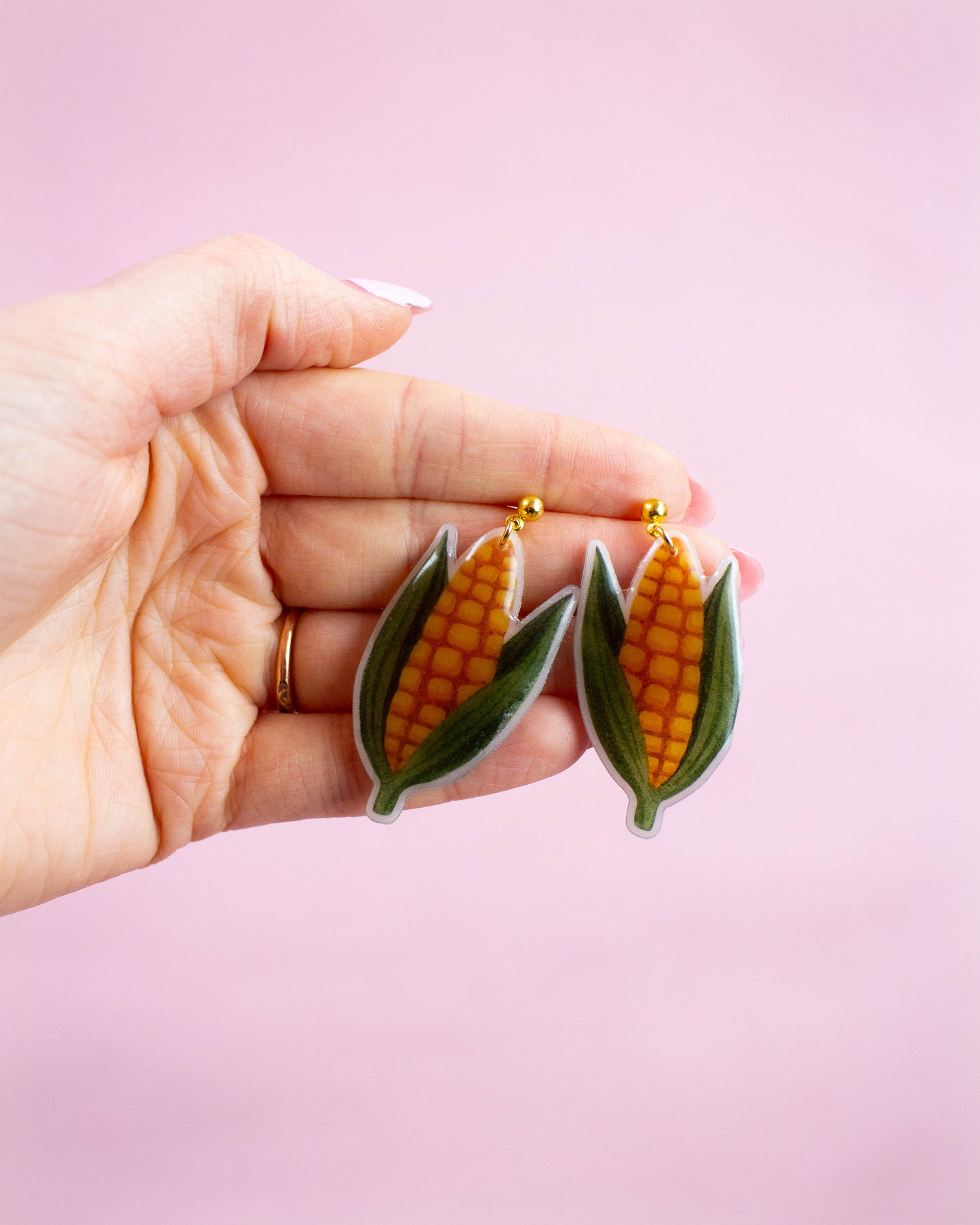 Corn-y Earrings