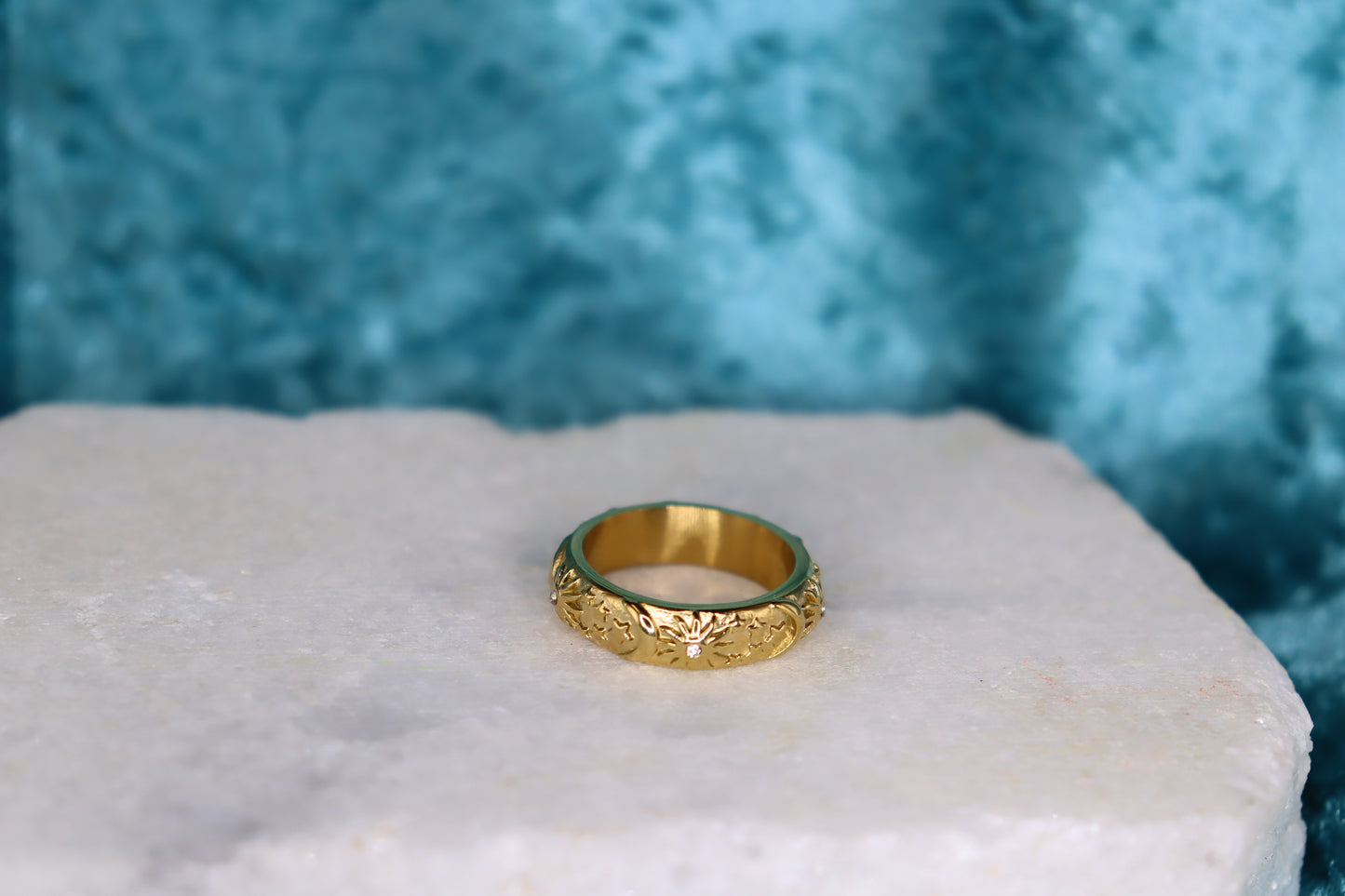 You're my Whole World-Titanium Ring