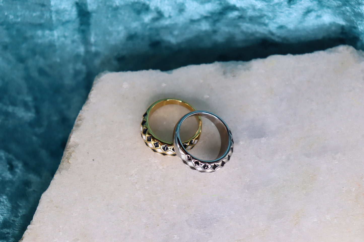 Check Mate Titanium Ring