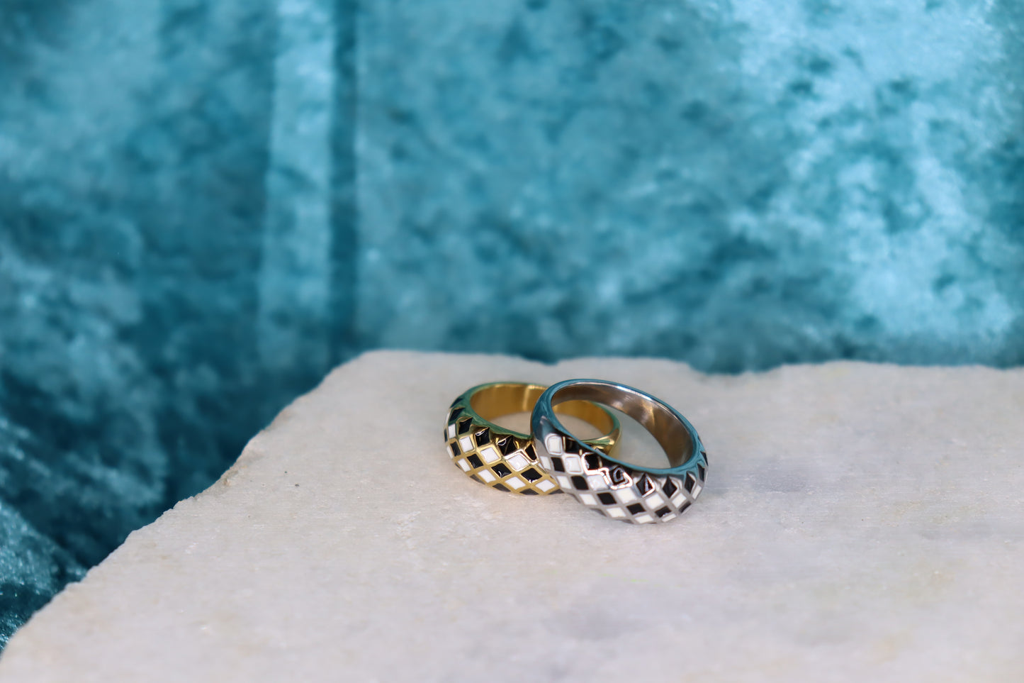 Check Mate Titanium Ring