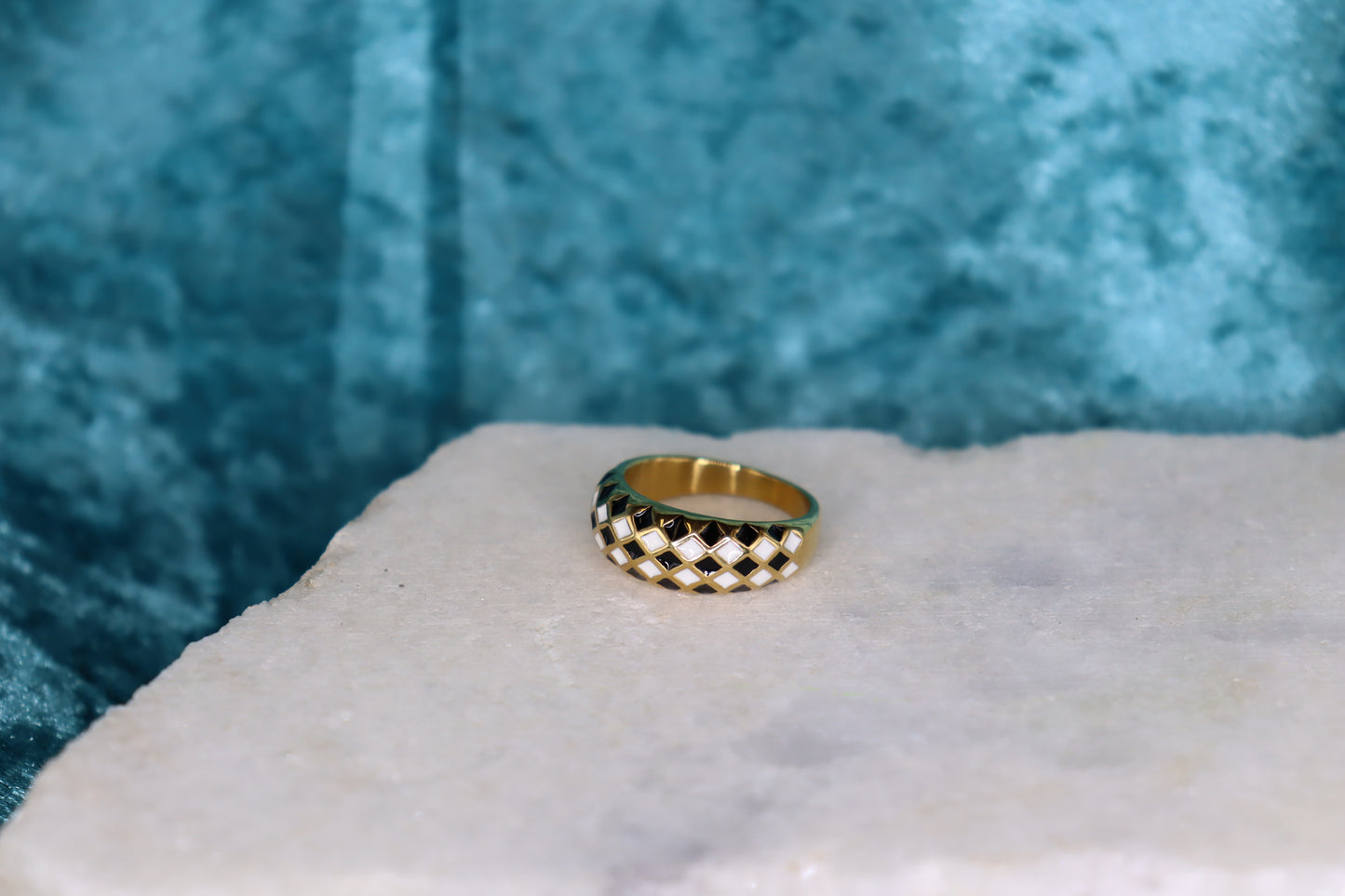 Check Mate Titanium Ring