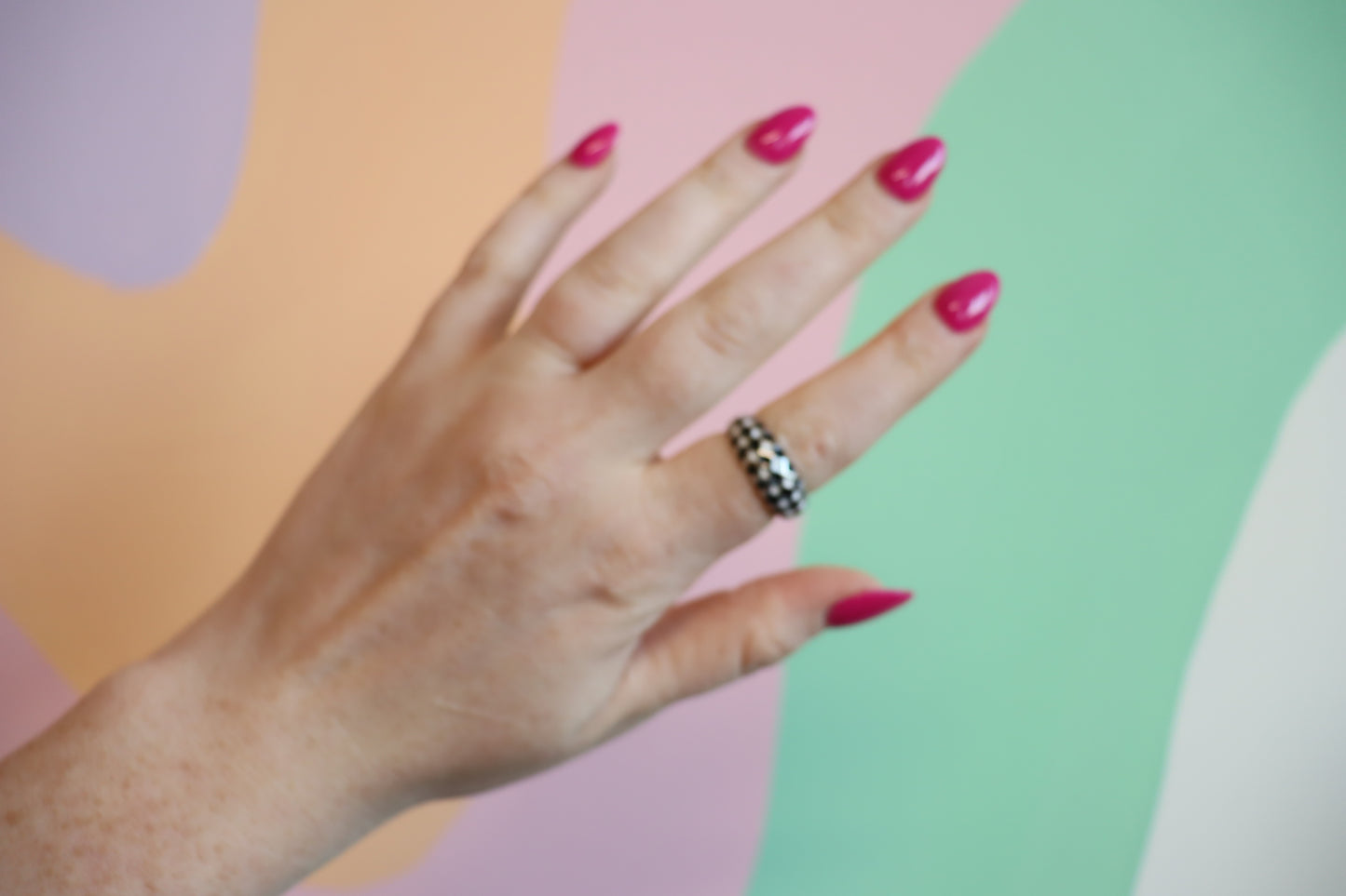 Check Mate Titanium Ring