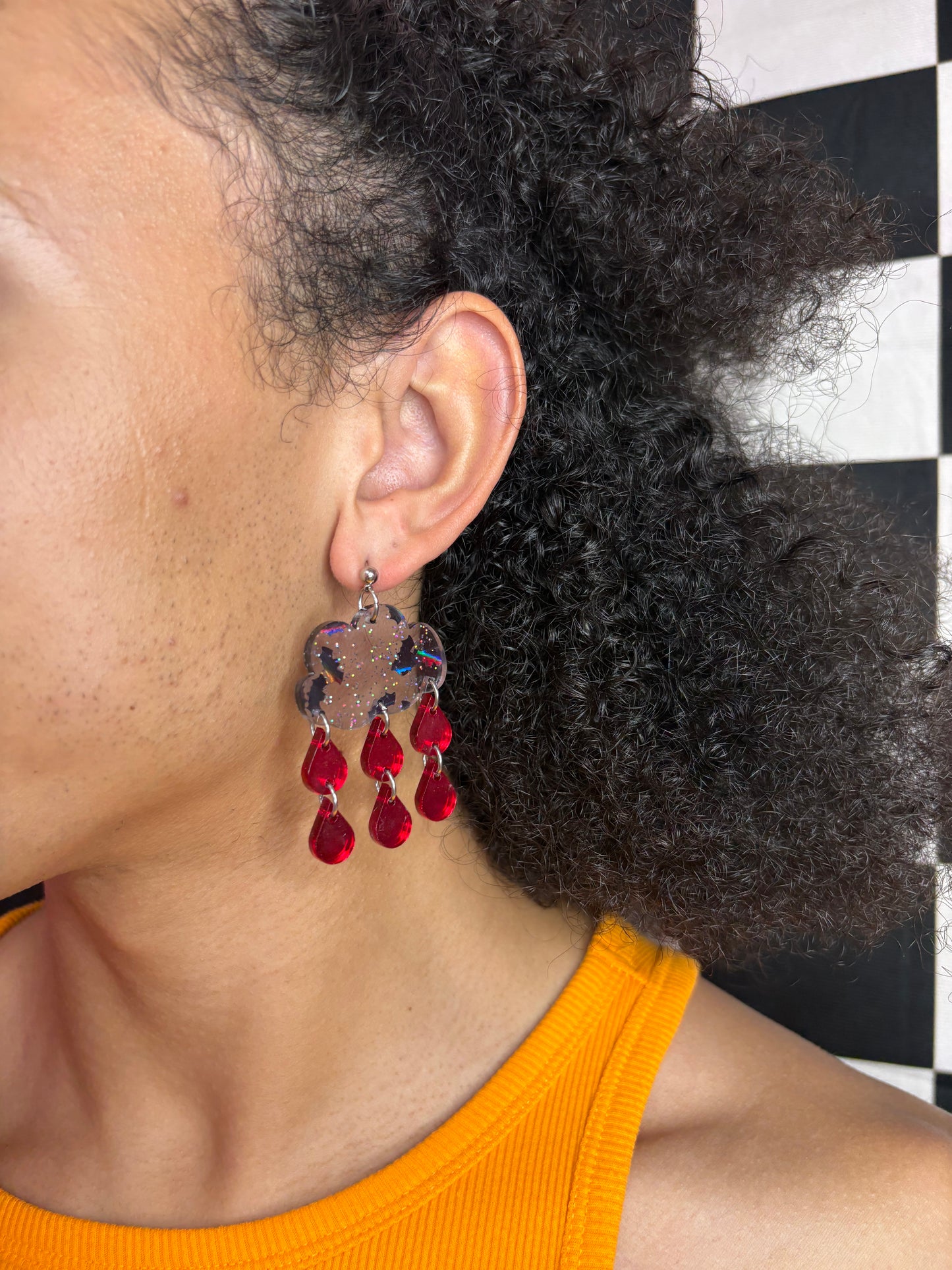 Jacob's Worst Nightmare Acrylic Earrings