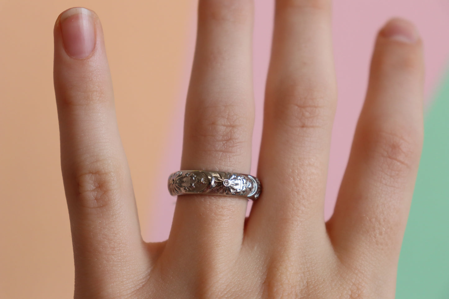 You're my Whole World-Titanium Ring