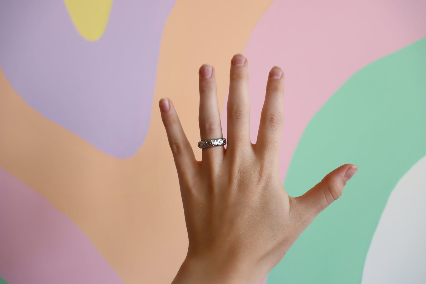 You're my Whole World-Titanium Ring