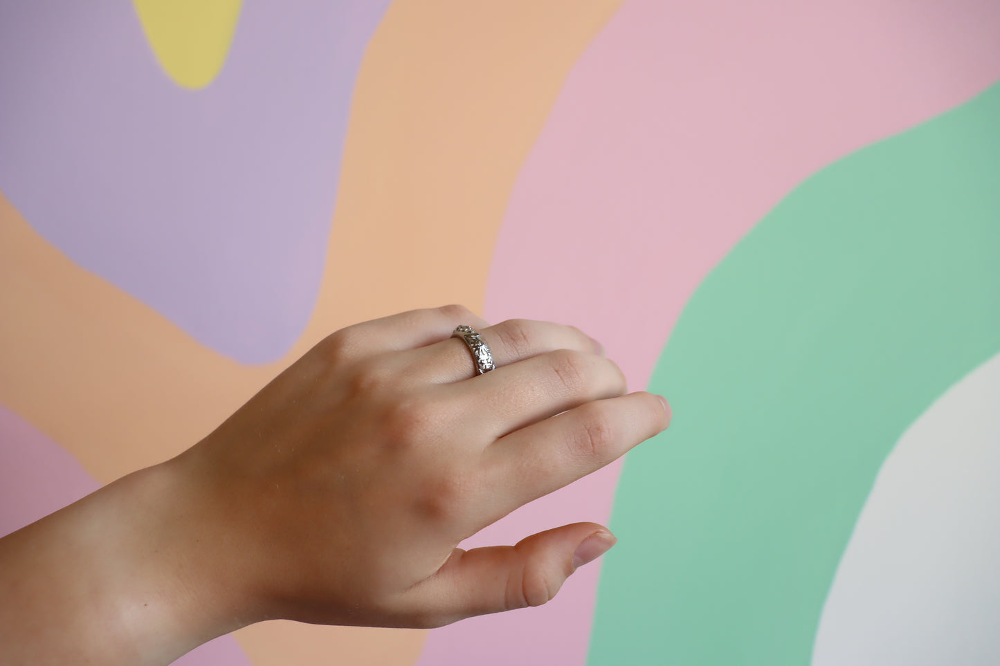 You're my Whole World-Titanium Ring