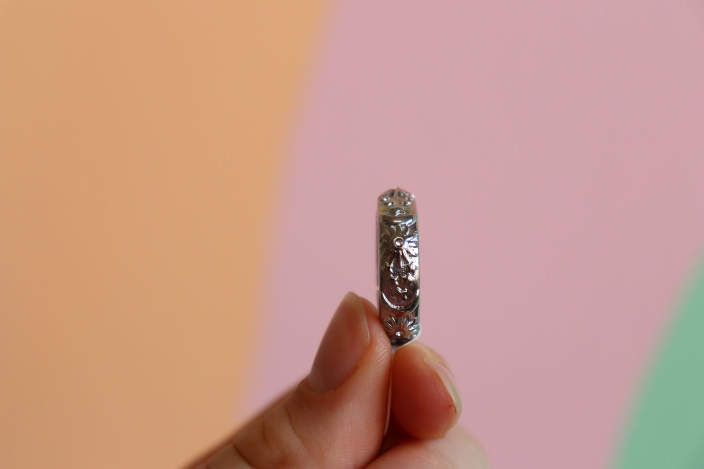 You're my Whole World-Titanium Ring