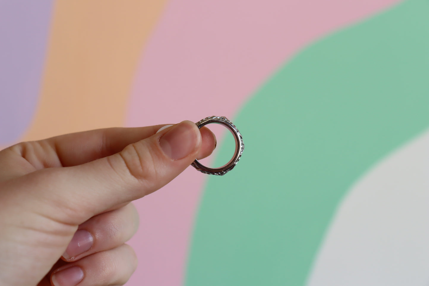 You're my Whole World-Titanium Ring