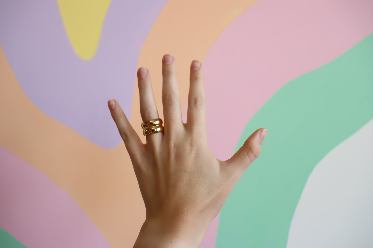 Double Stack-Titanium Ring