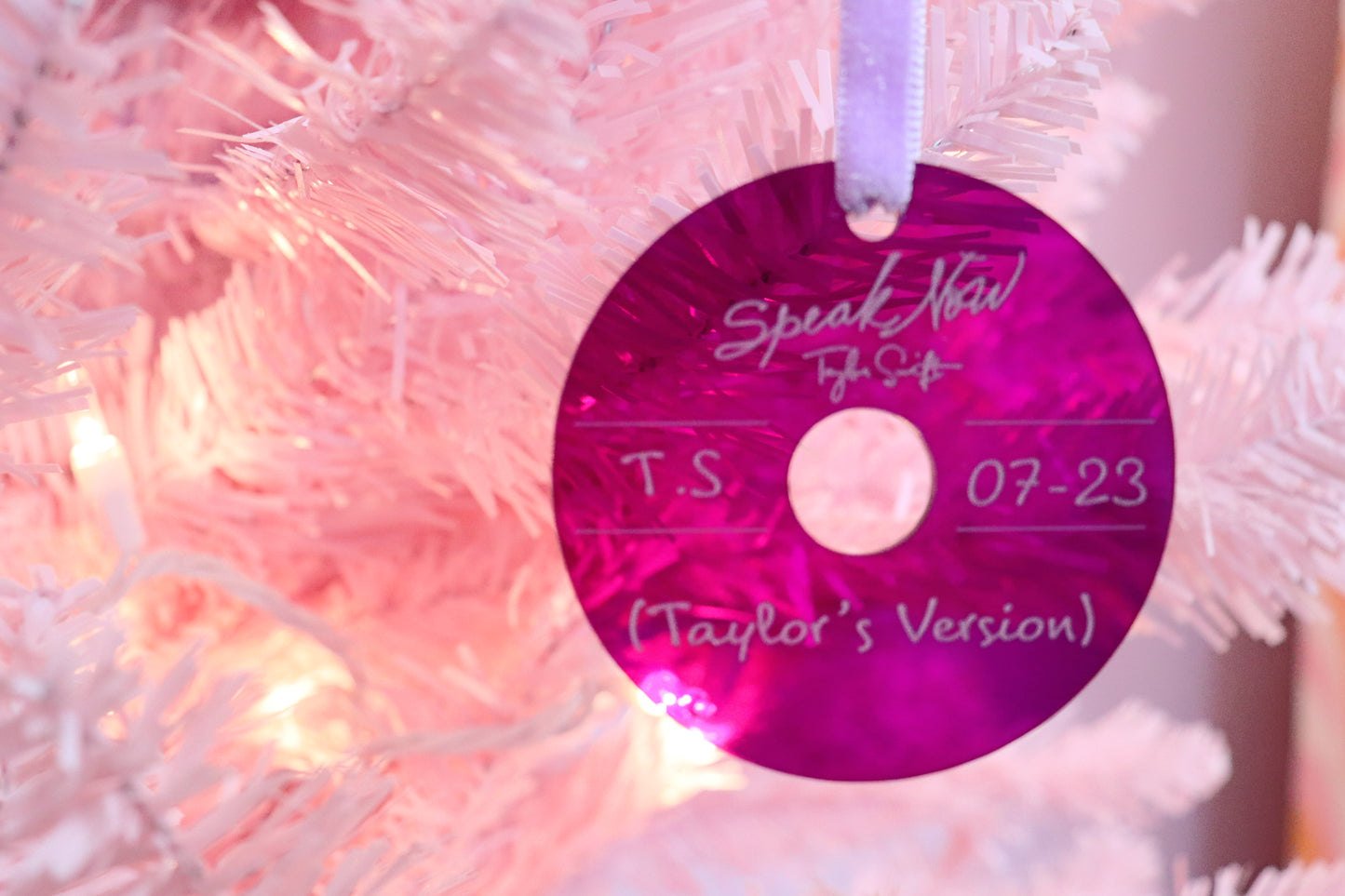 Taylor Swift Album Ornaments