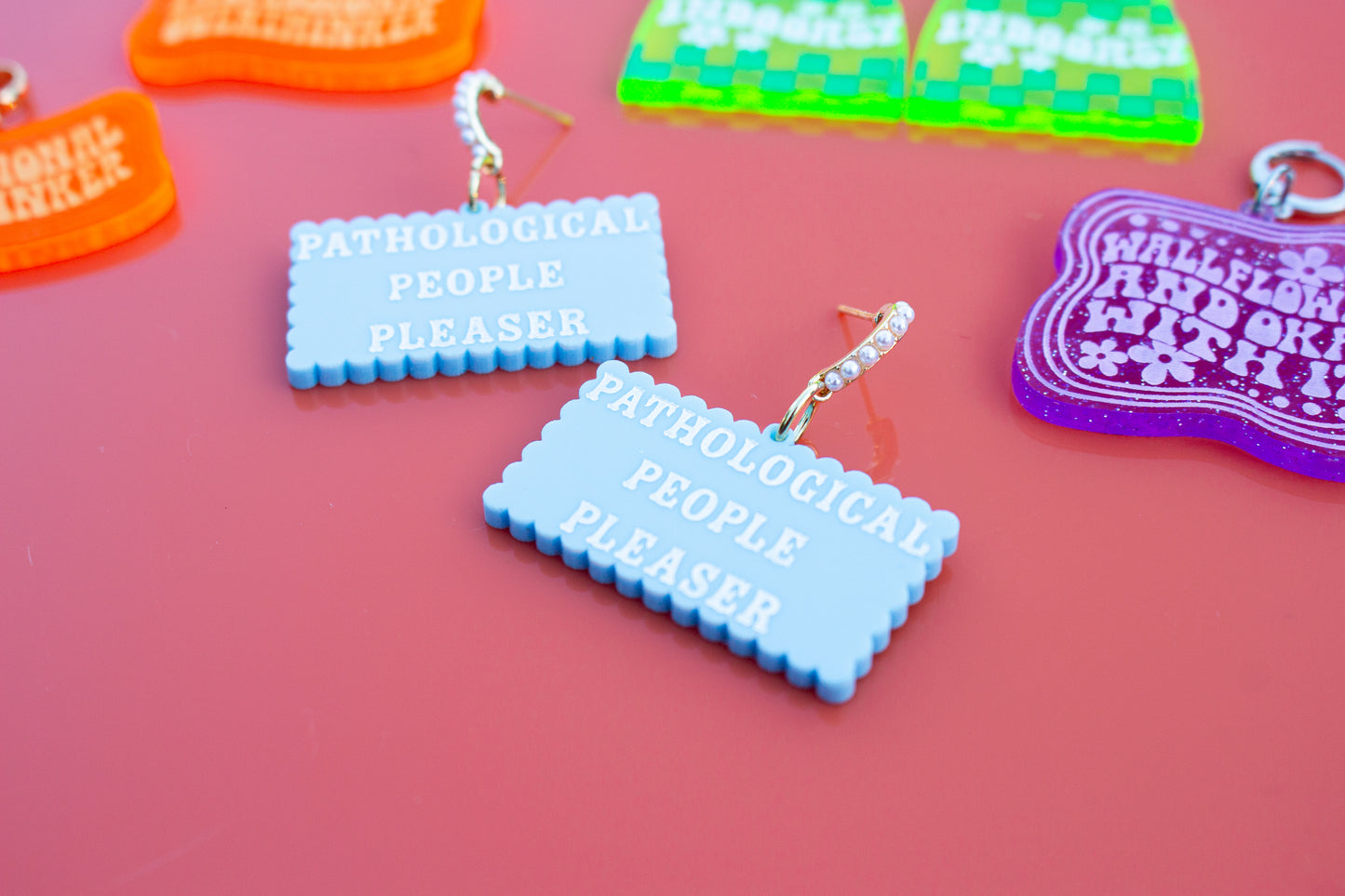'Pathological People Pleaser' Earrings