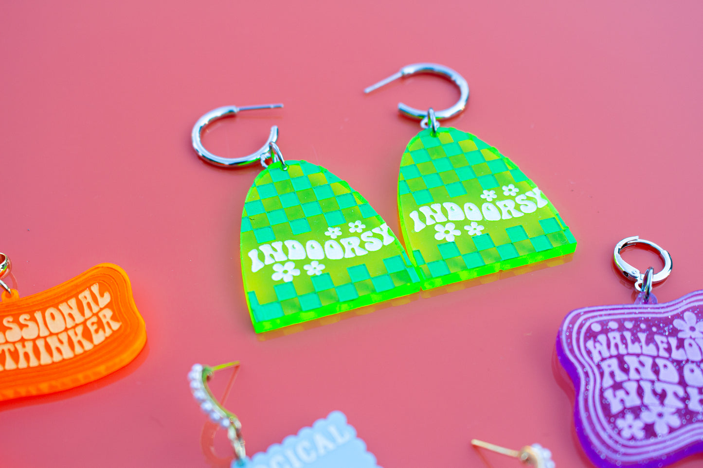 ‘Indoorsy’ Earrings