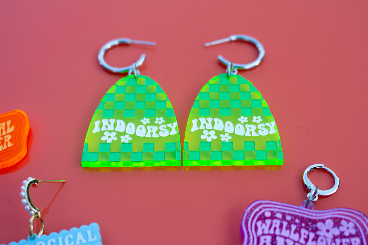 ‘Indoorsy’ Earrings