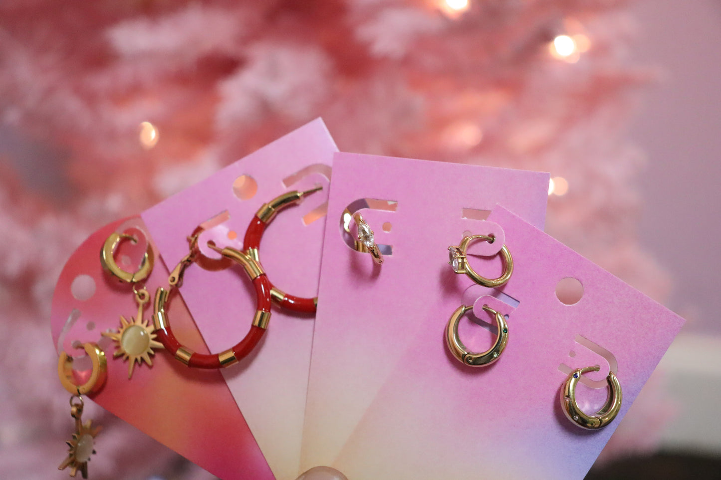 Shining Just for You-Titanium Earrings