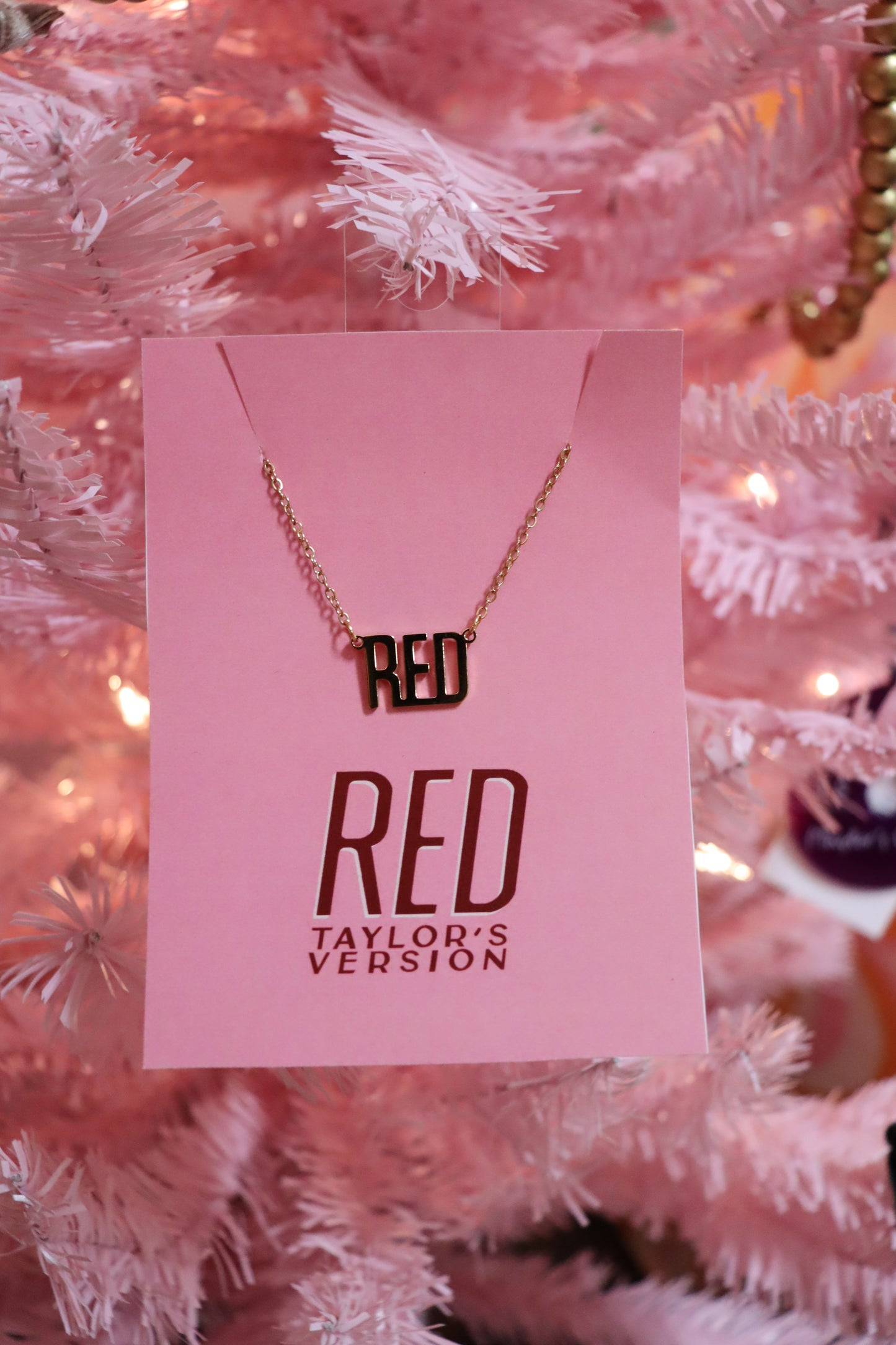Taylor Swift Stainless Steel Necklace
