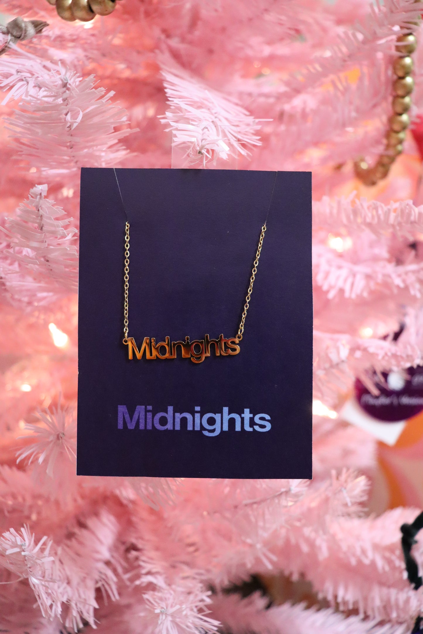 Taylor Swift Stainless Steel Necklace