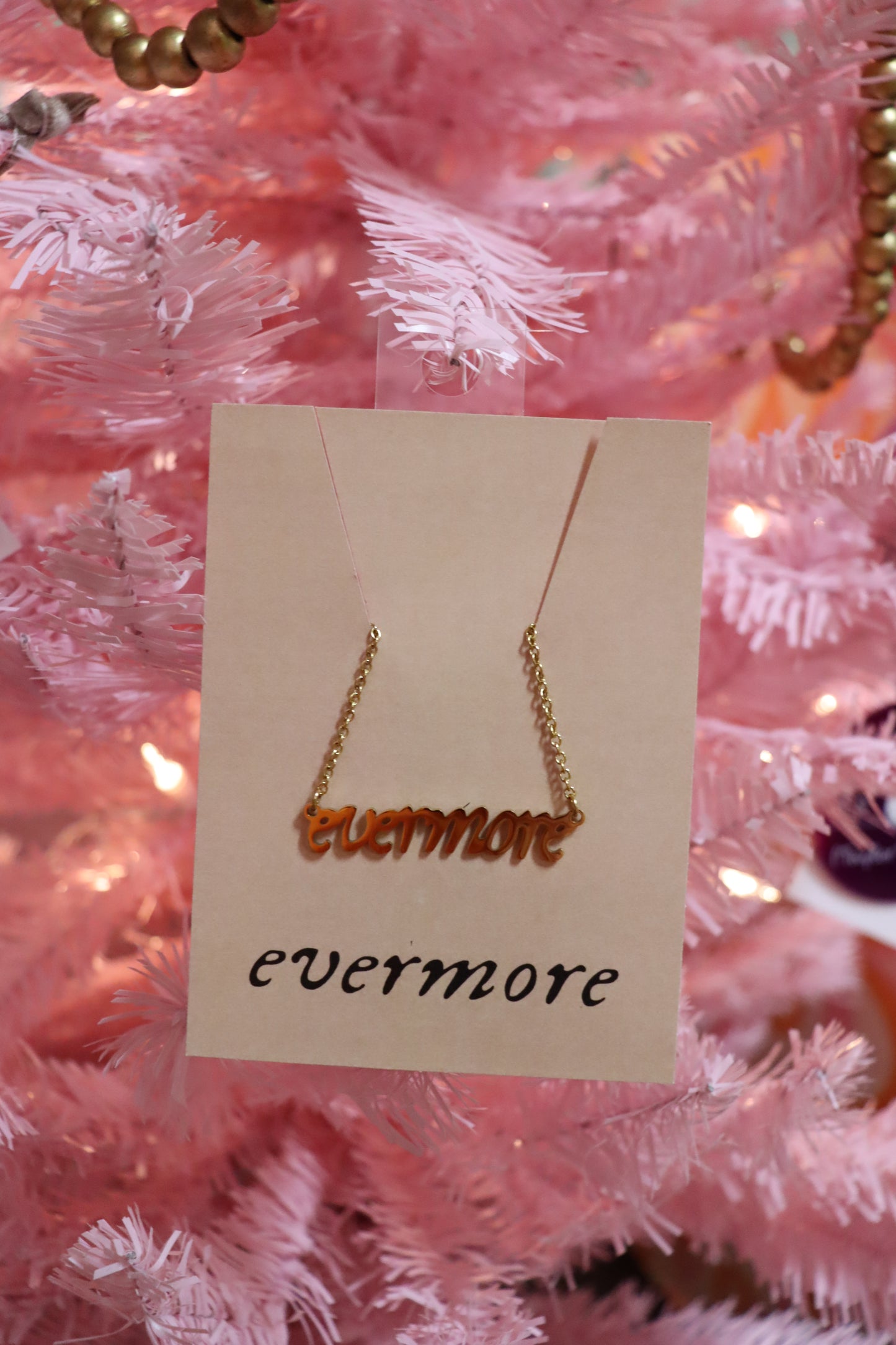 Taylor Swift Stainless Steel Necklace