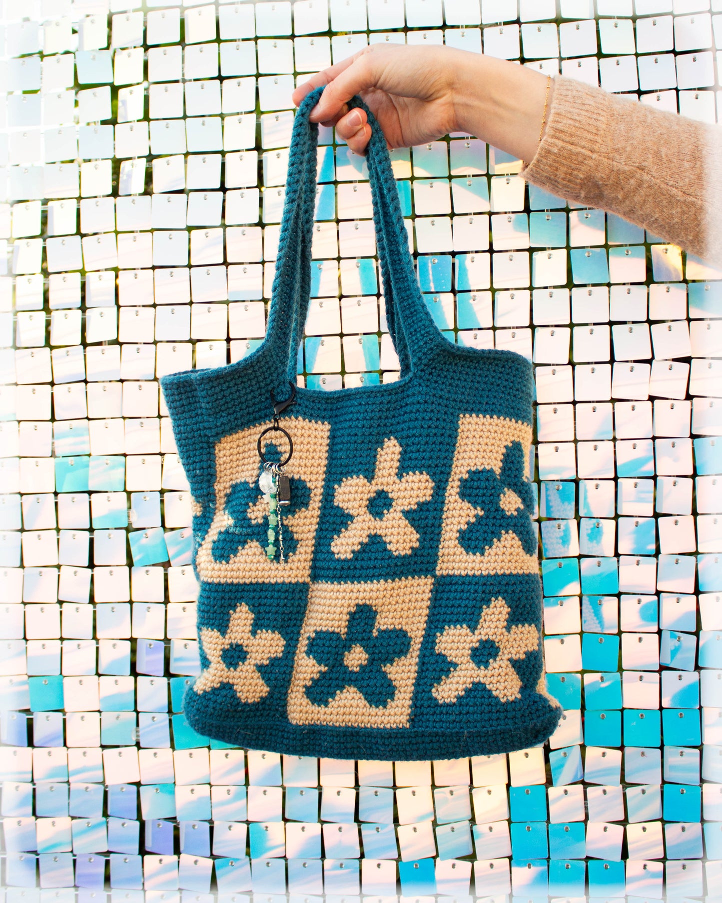 Midnight Sky Bag Charm