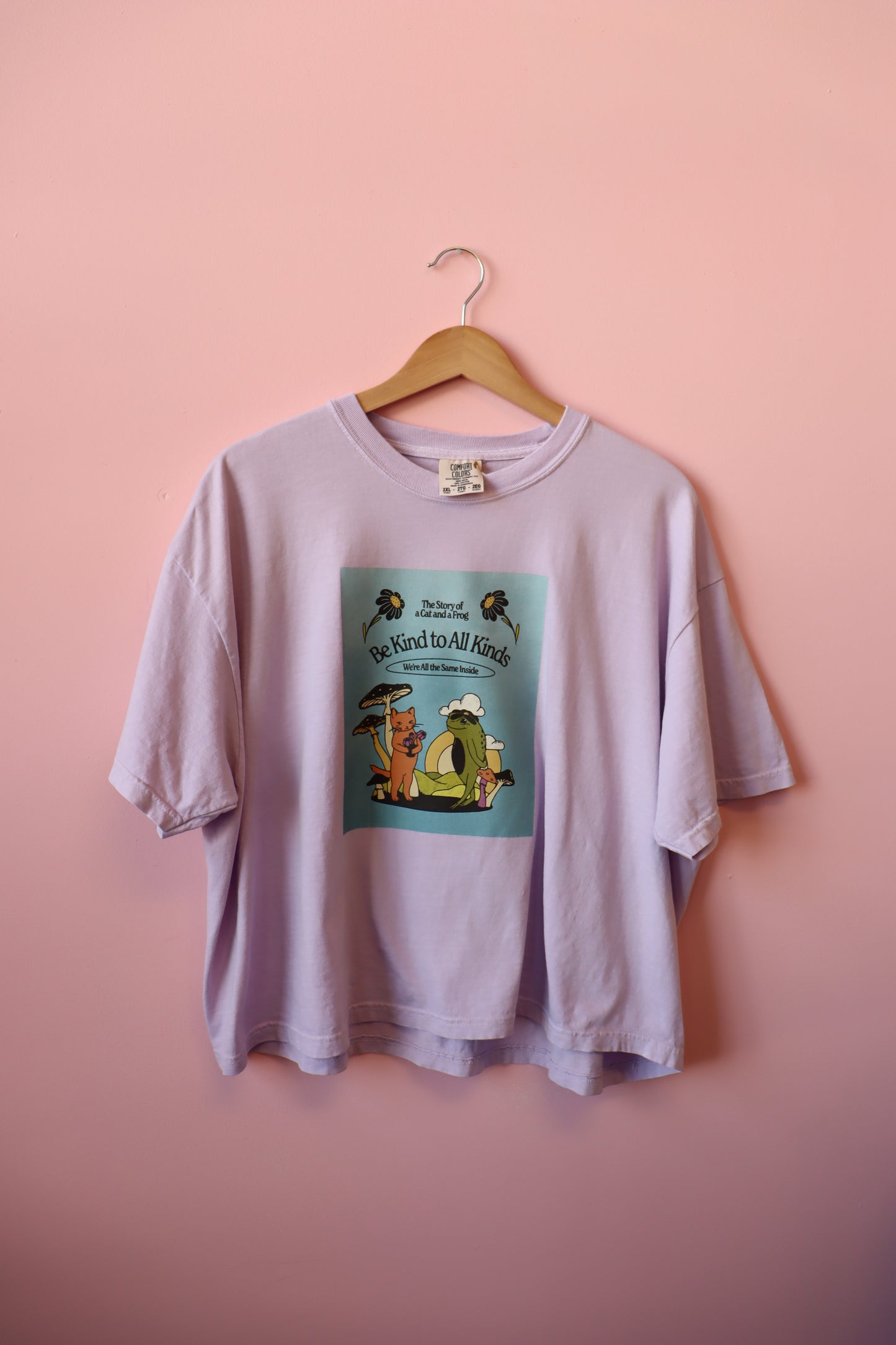 Cropped Comfort Colors T-Shirt