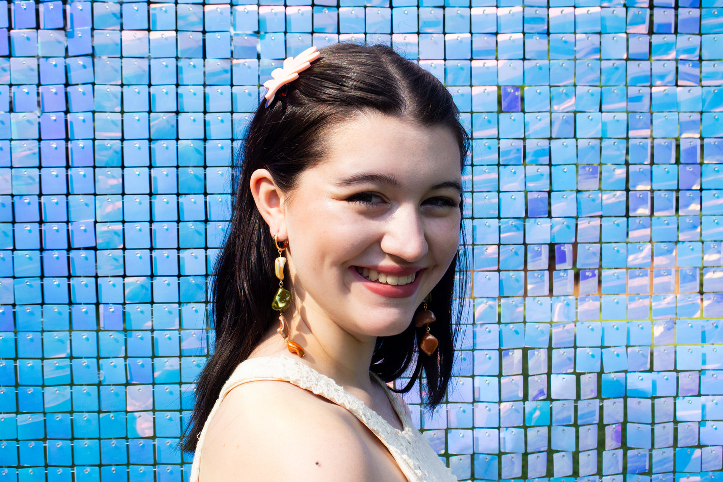 Stacked Pearl Earrings