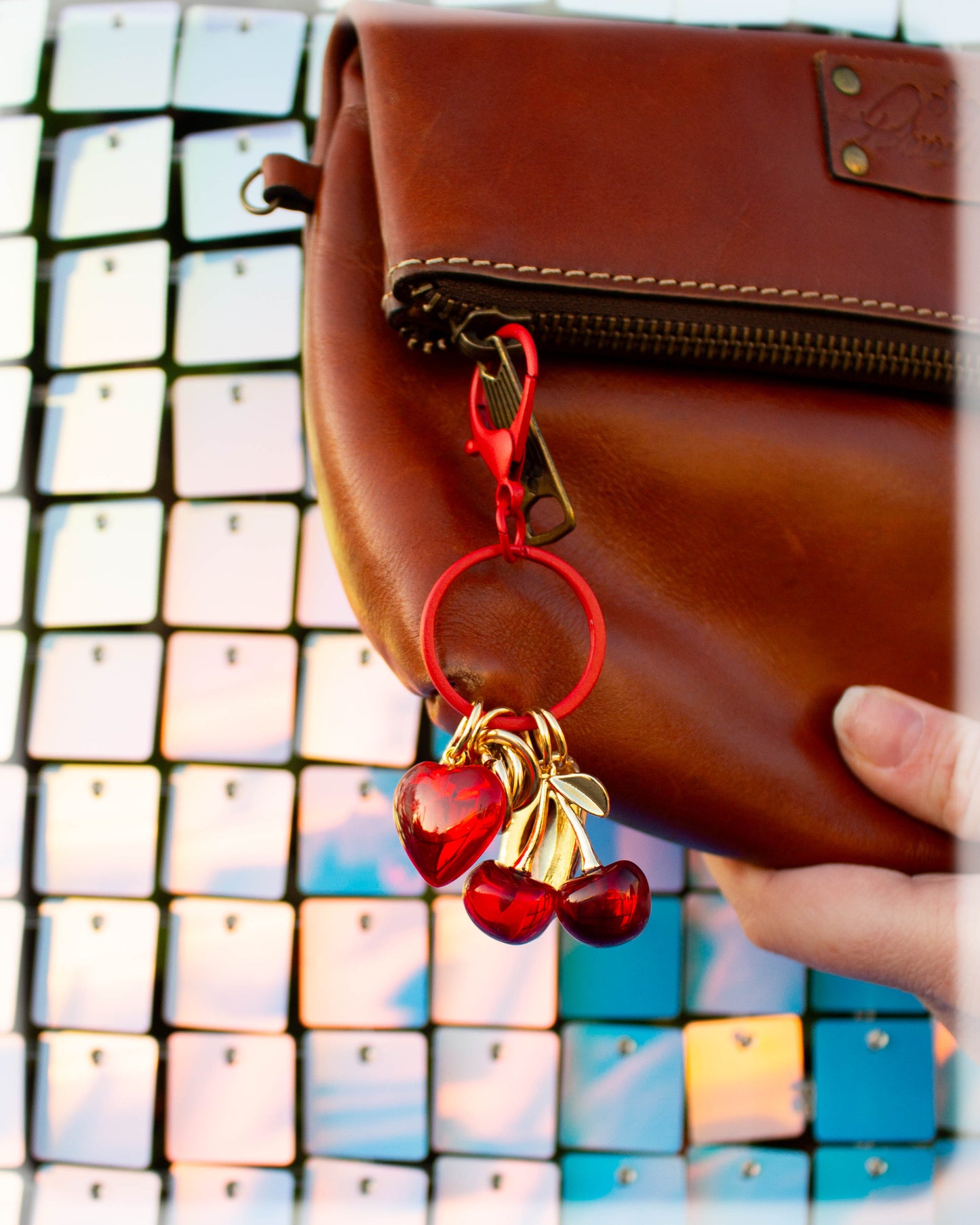 Cherry on Top Bag Charm