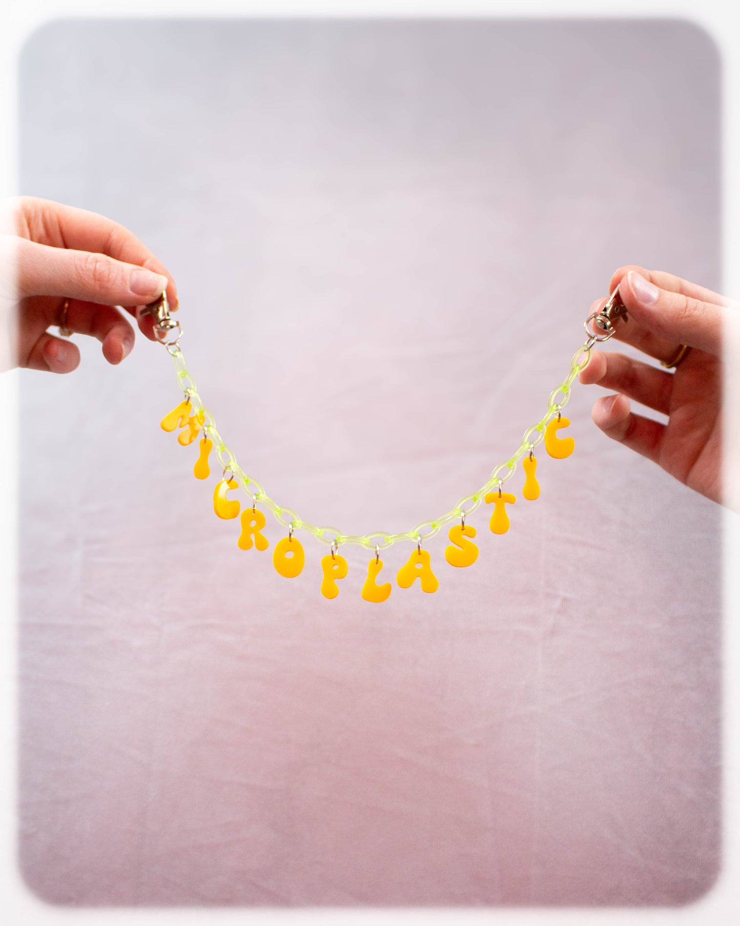 "Microplastic" Colorful Bag Chain