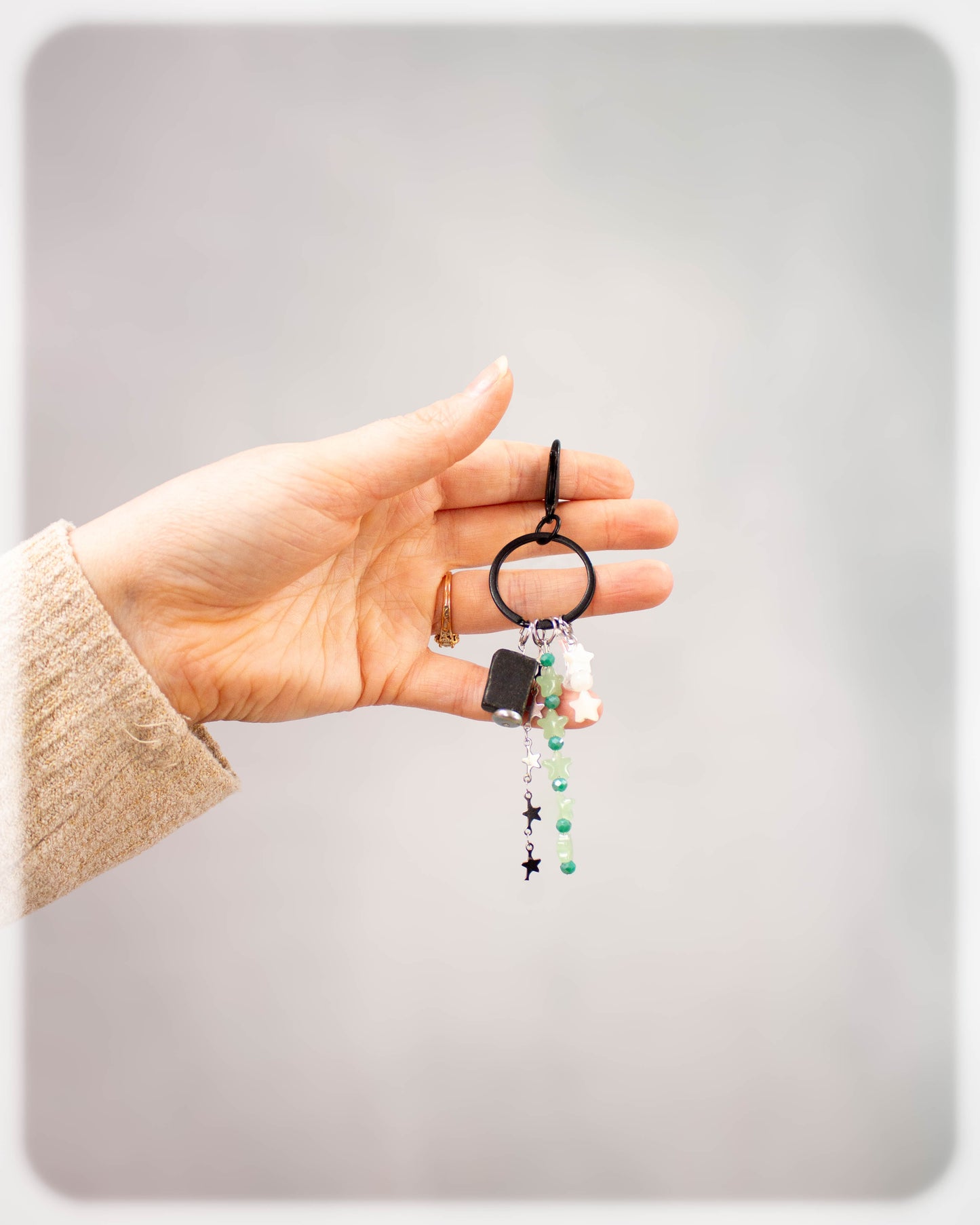 Midnight Sky Bag Charm