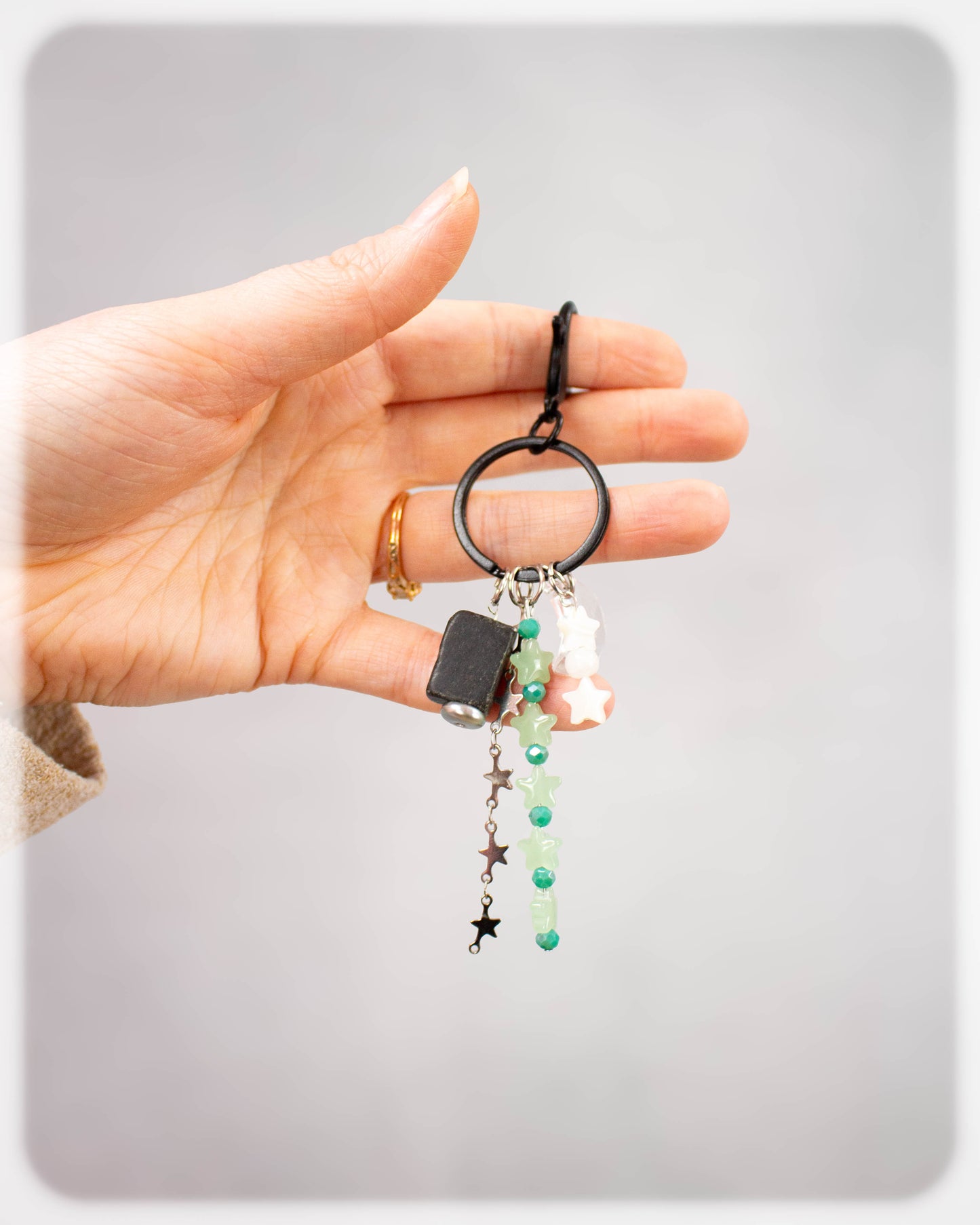 Midnight Sky Bag Charm