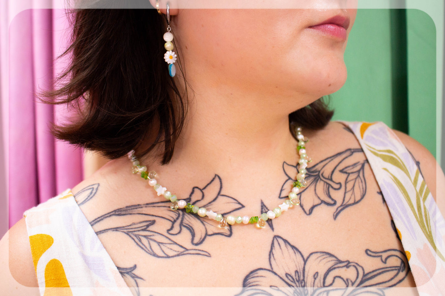 Petals and Pearls Earrings