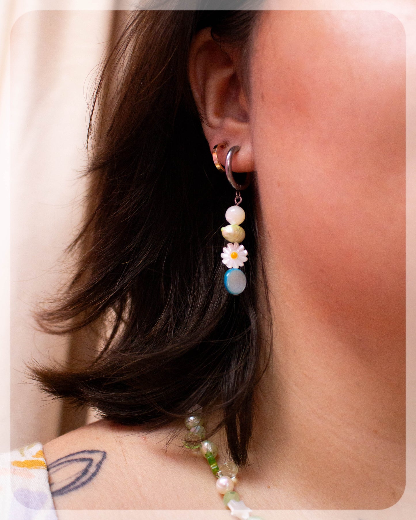Petals and Pearls Earrings