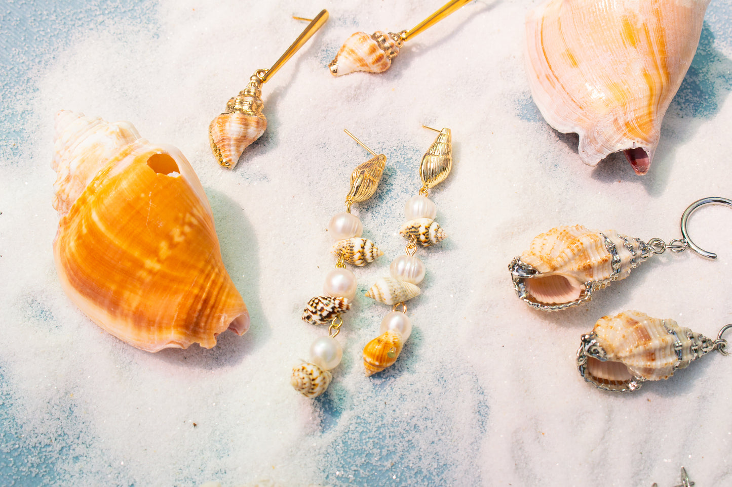 Sally's Seashells by the Sea Shore Earrings